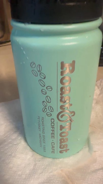 Roast & Toast - Love this mug which kept my coffee warm for a couple hours. 12 oz that the lid has a nice locking mechanism. - American Near Me - Petoskey, Michigan