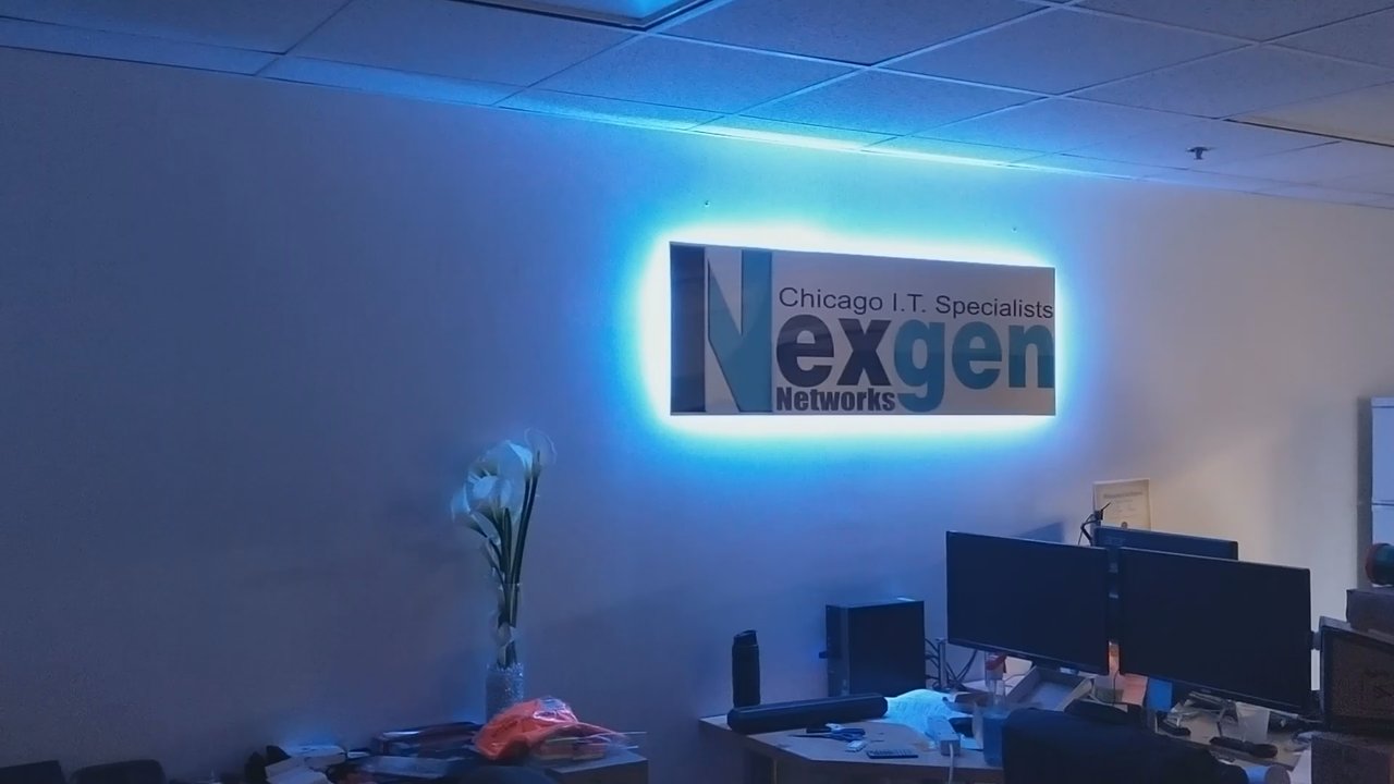 NexGen Networks - New office sign! Mesmerizing! - IT Services & Computer Repair Near Me - Aurora, Illinois