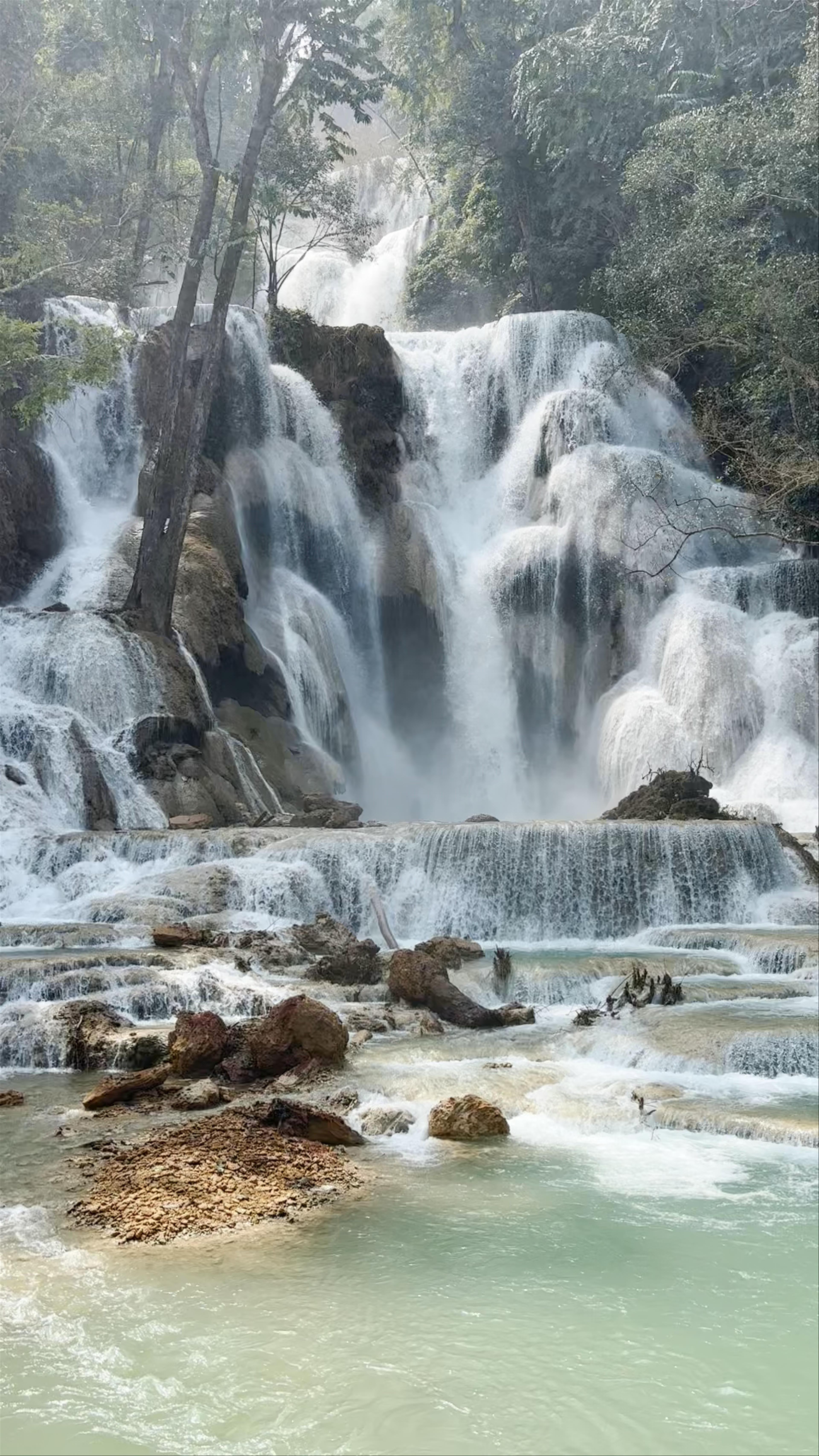 Kuang Si Waterfall: Majestic Cascades in the Heart of Laos