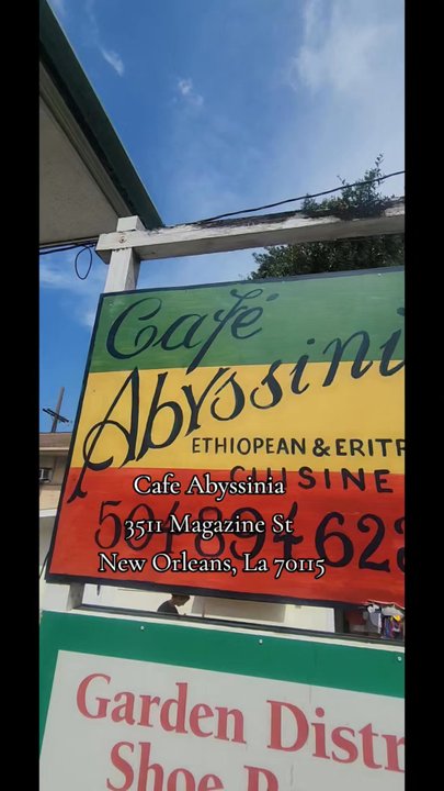 Cafe Abyssinia - Care Abyssinia - Ethiopian Near Me - New Orleans, Louisiana