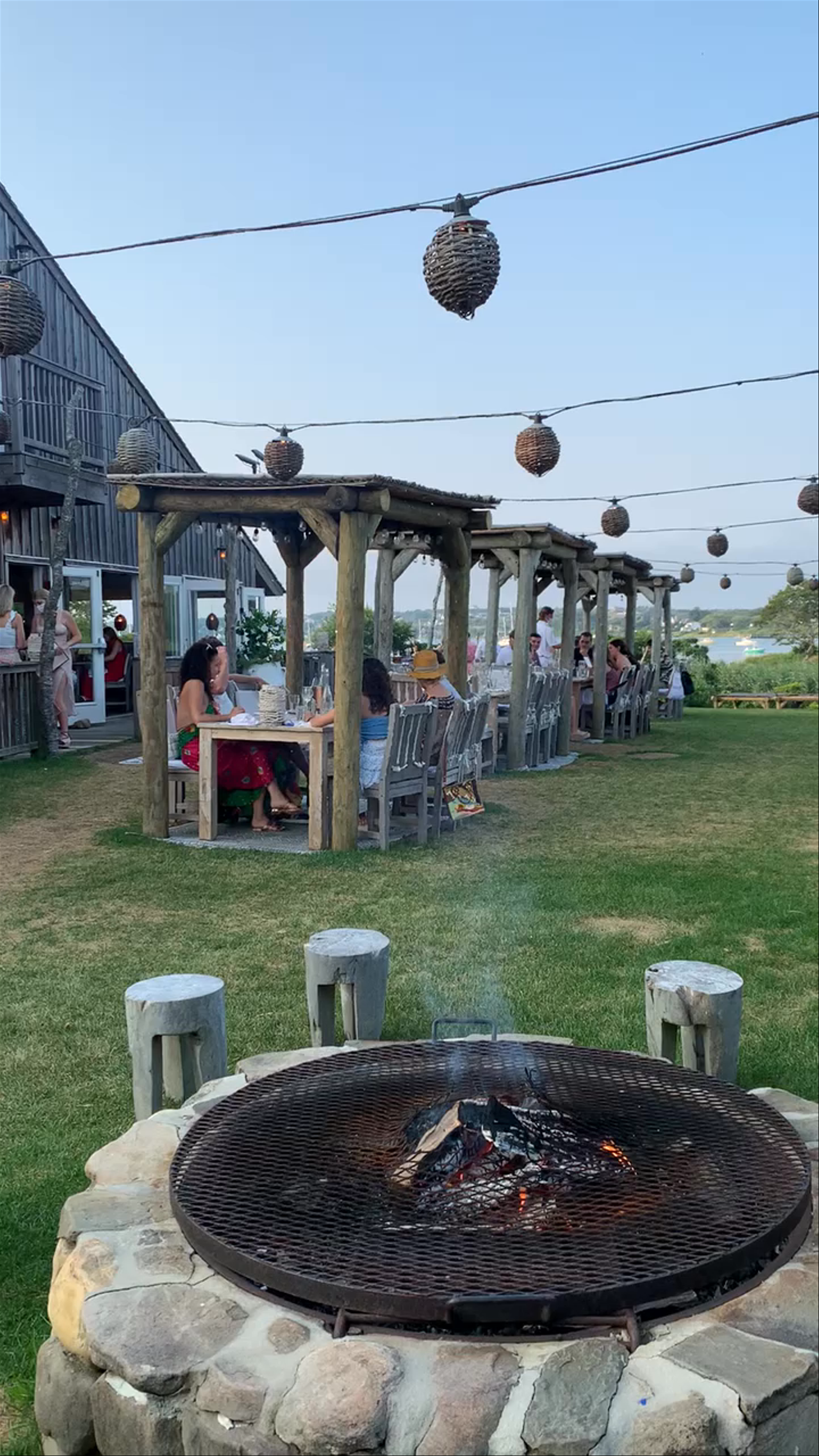 The Crow's Nest outdoor dining and beach bar 