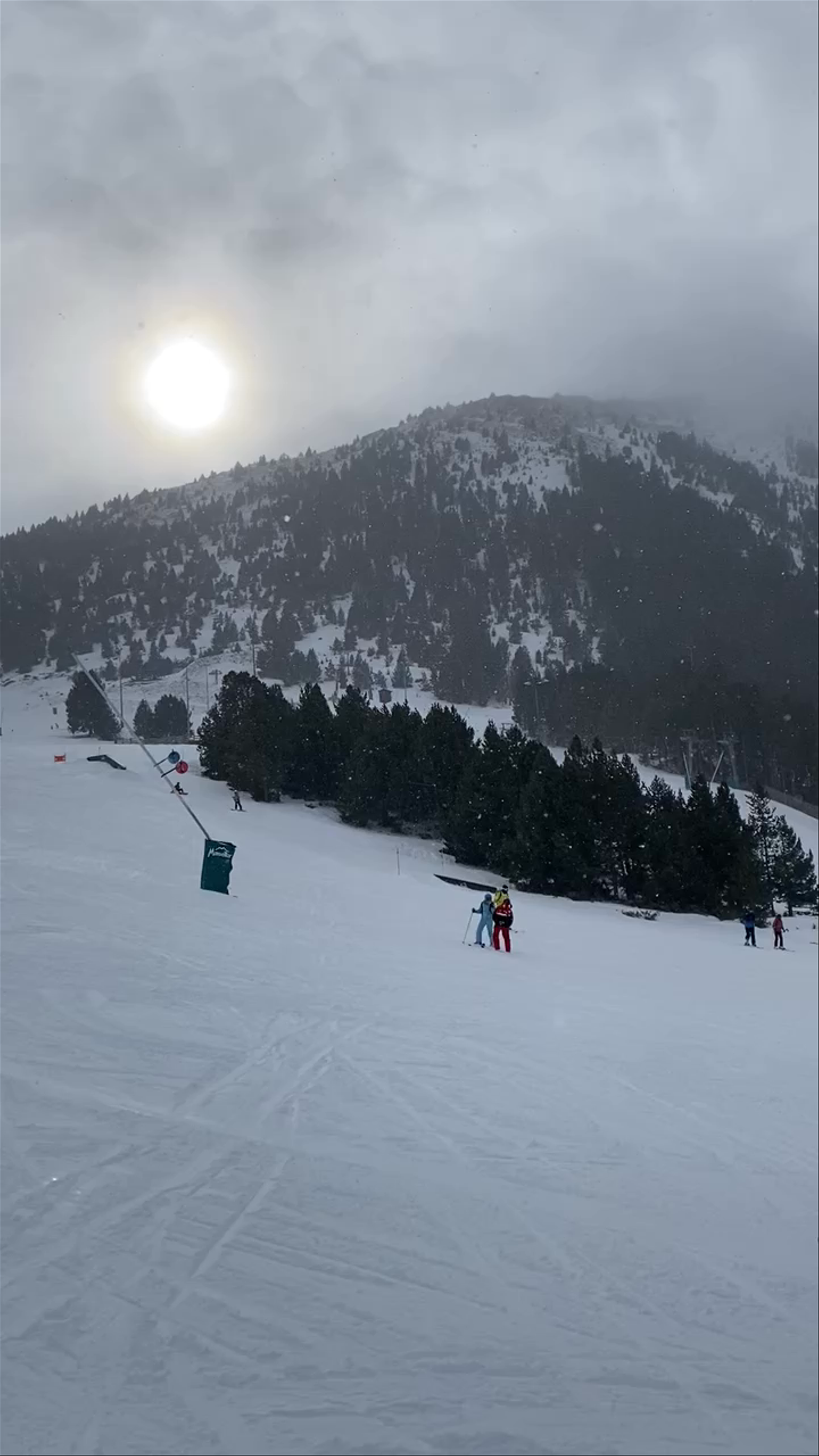 Skiing at La Masella