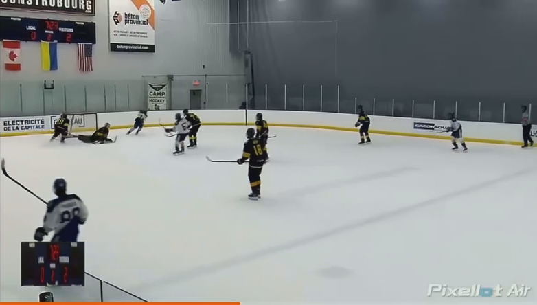 Malik Bouchard's Goal vs Académie St-Louis U18Prep