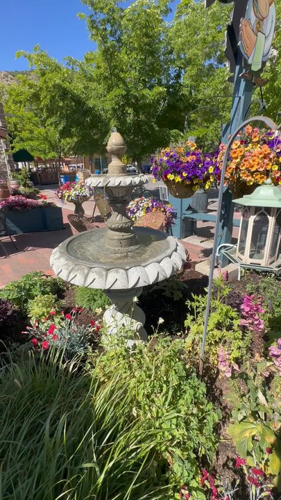 Michel's Corner - Garden patio - Creperies Near Me - Durango, Colorado
