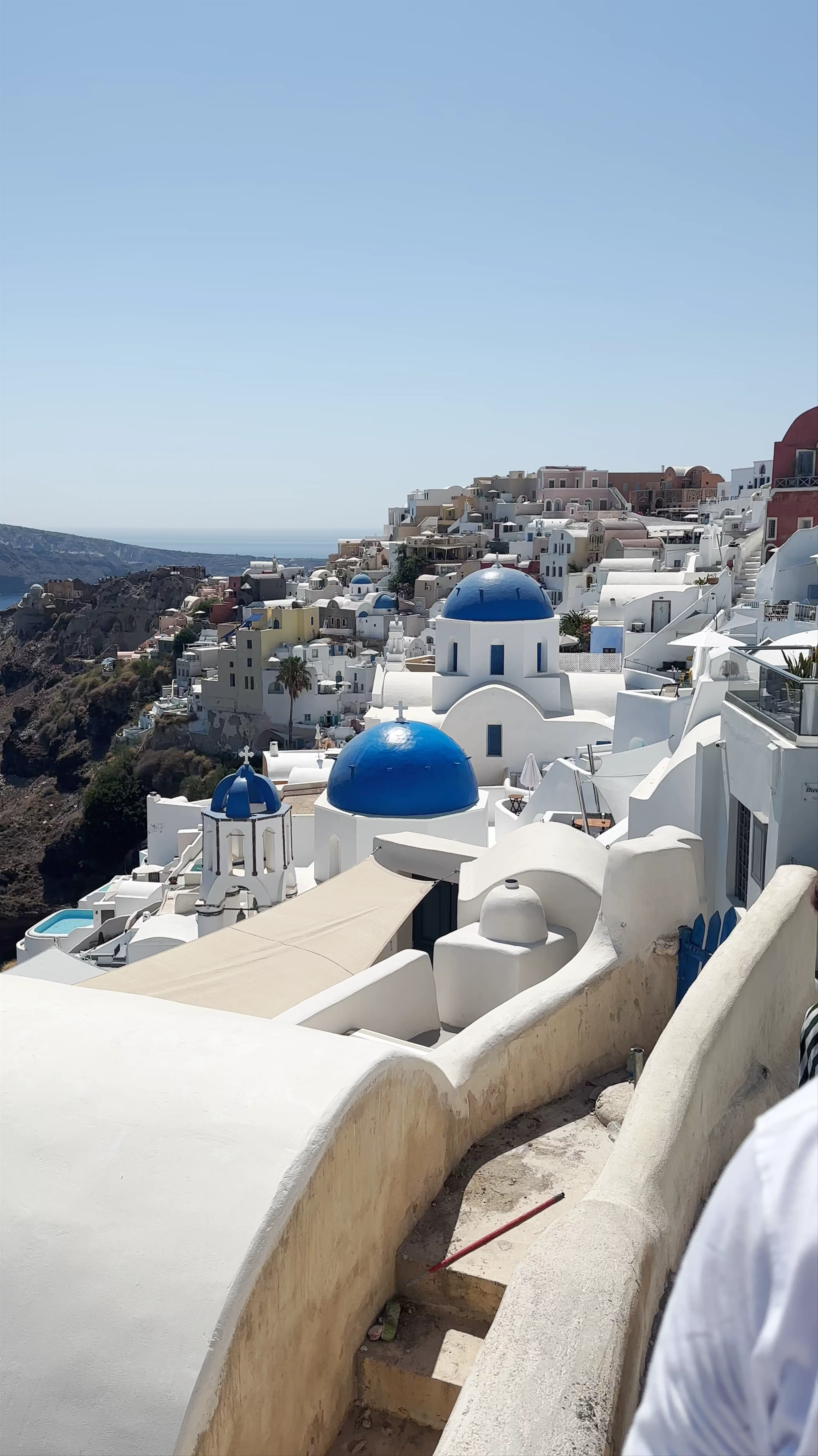 Beautiful Blue Domed Church of Oia, Nikolaou Nomikou, Oia, Greece