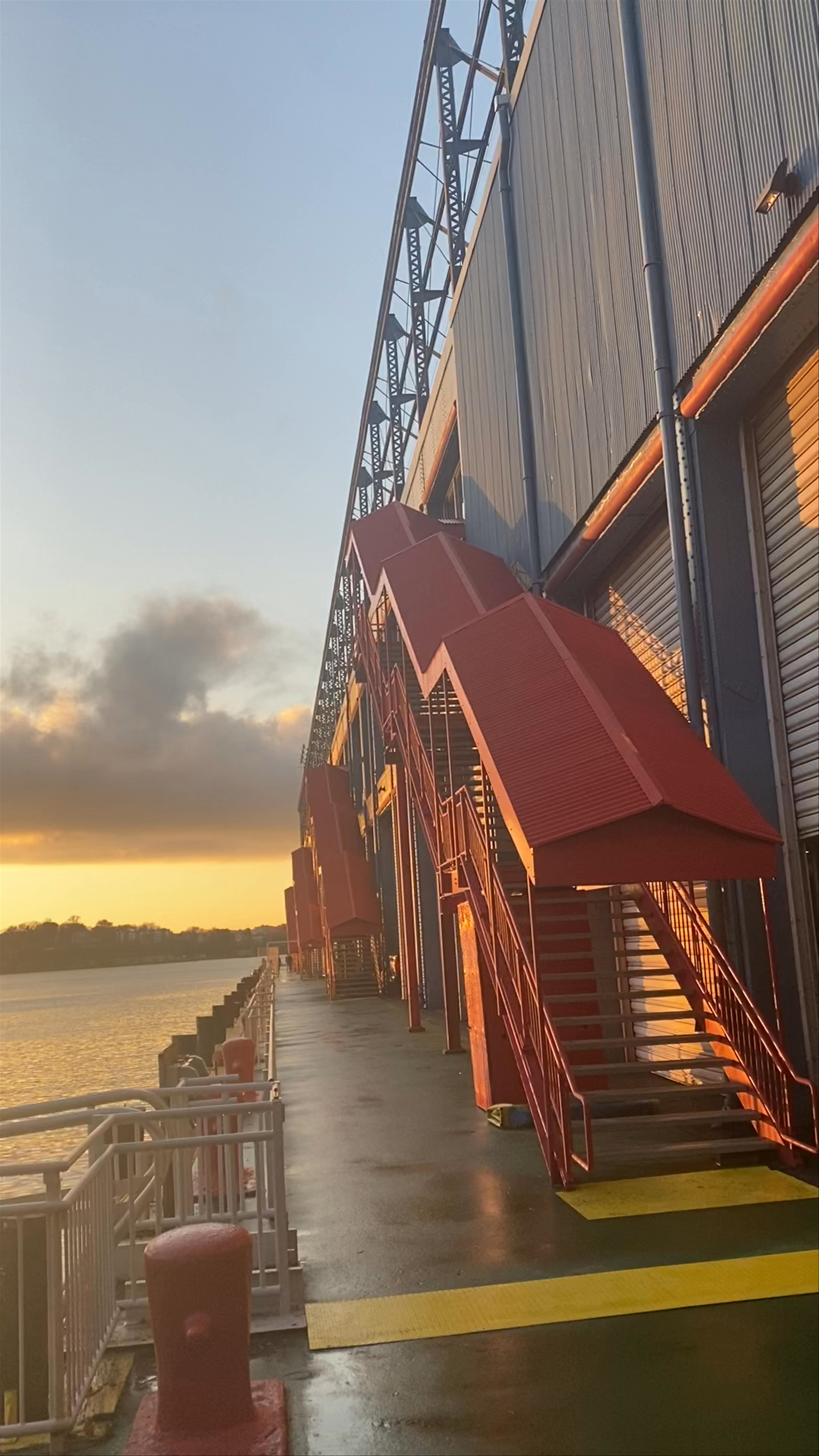 Sunset Serenity at Chelsea Piers, New York