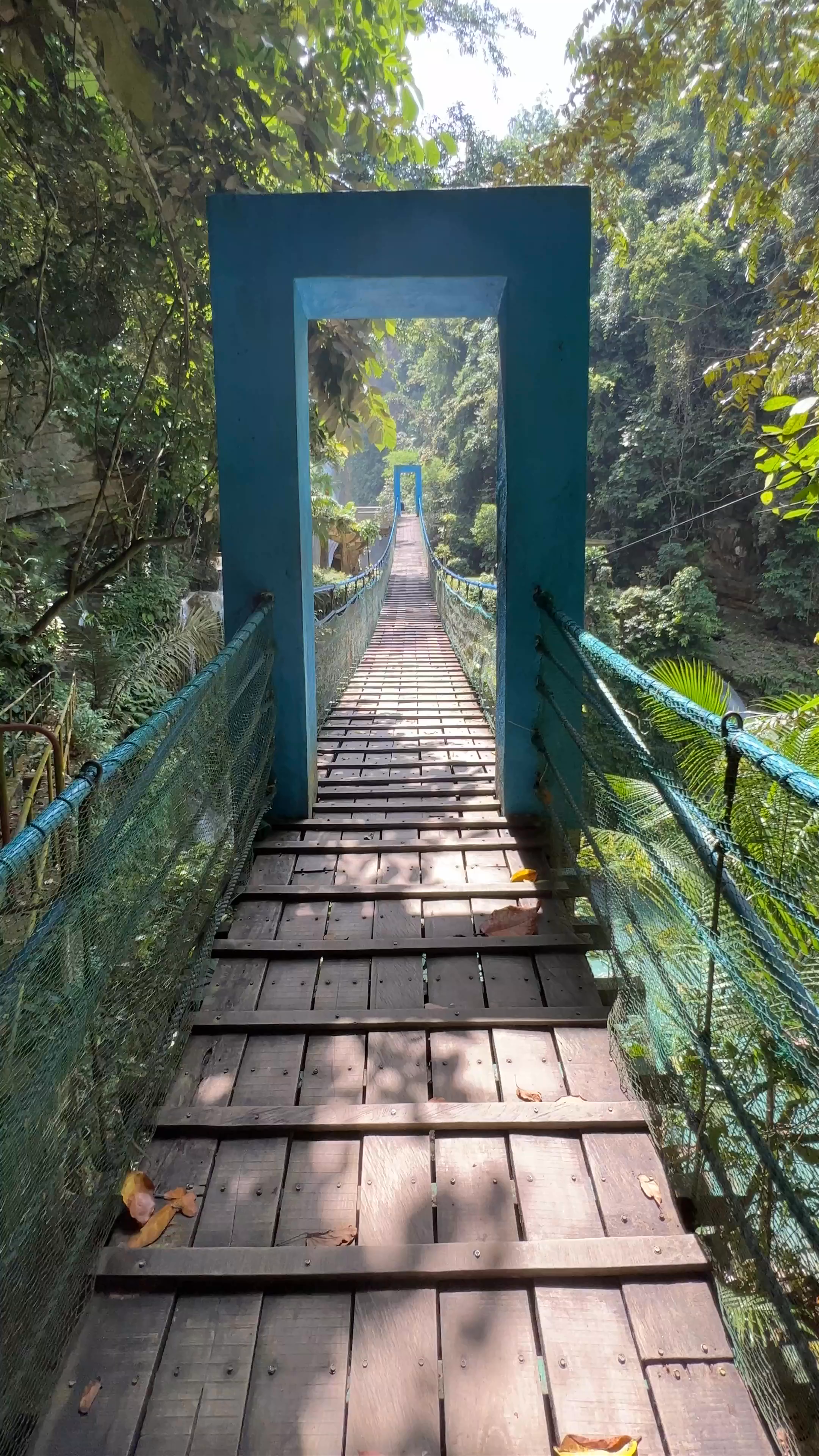 Mantayupan Falls Suspension Bridge Adventure in Barili, Cebu