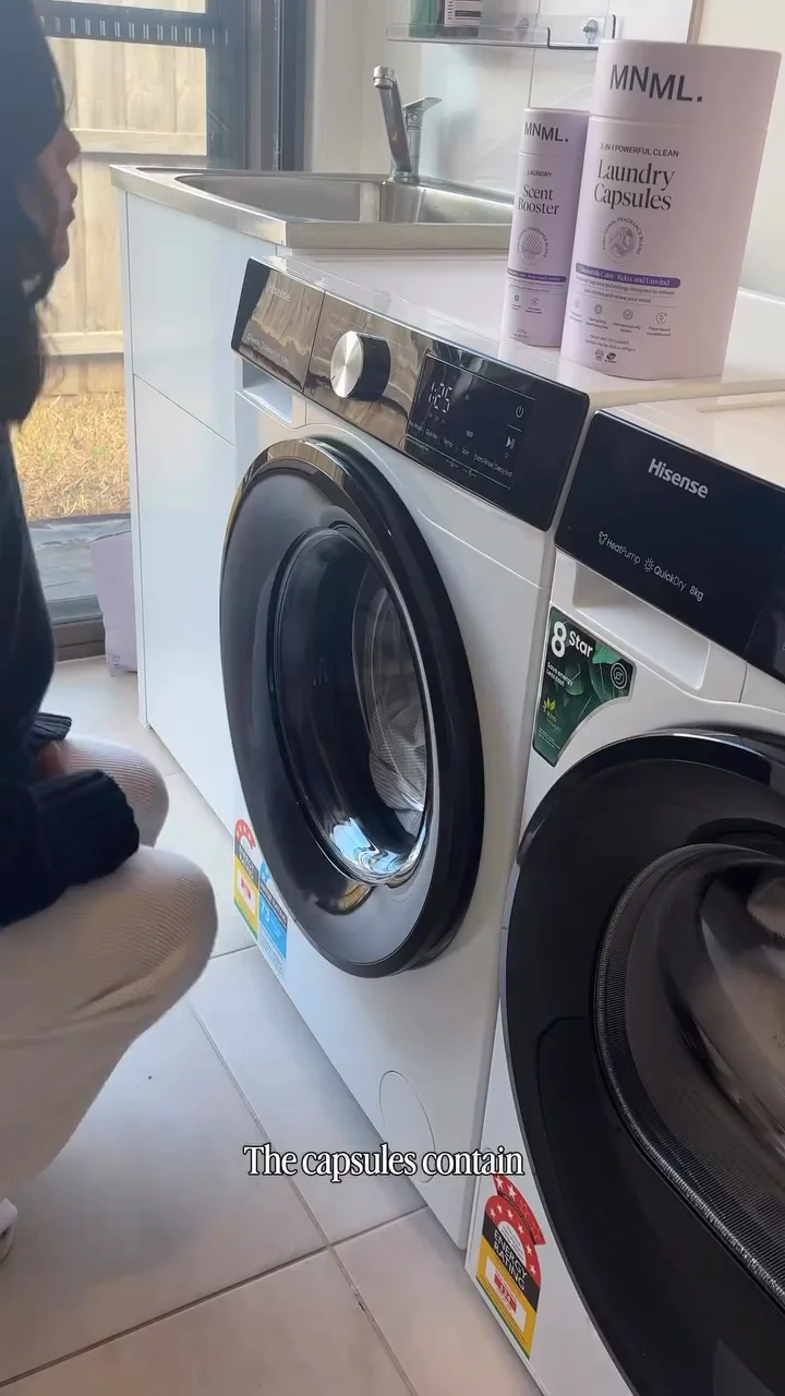 MNML Laundry capsule & Scent Booster