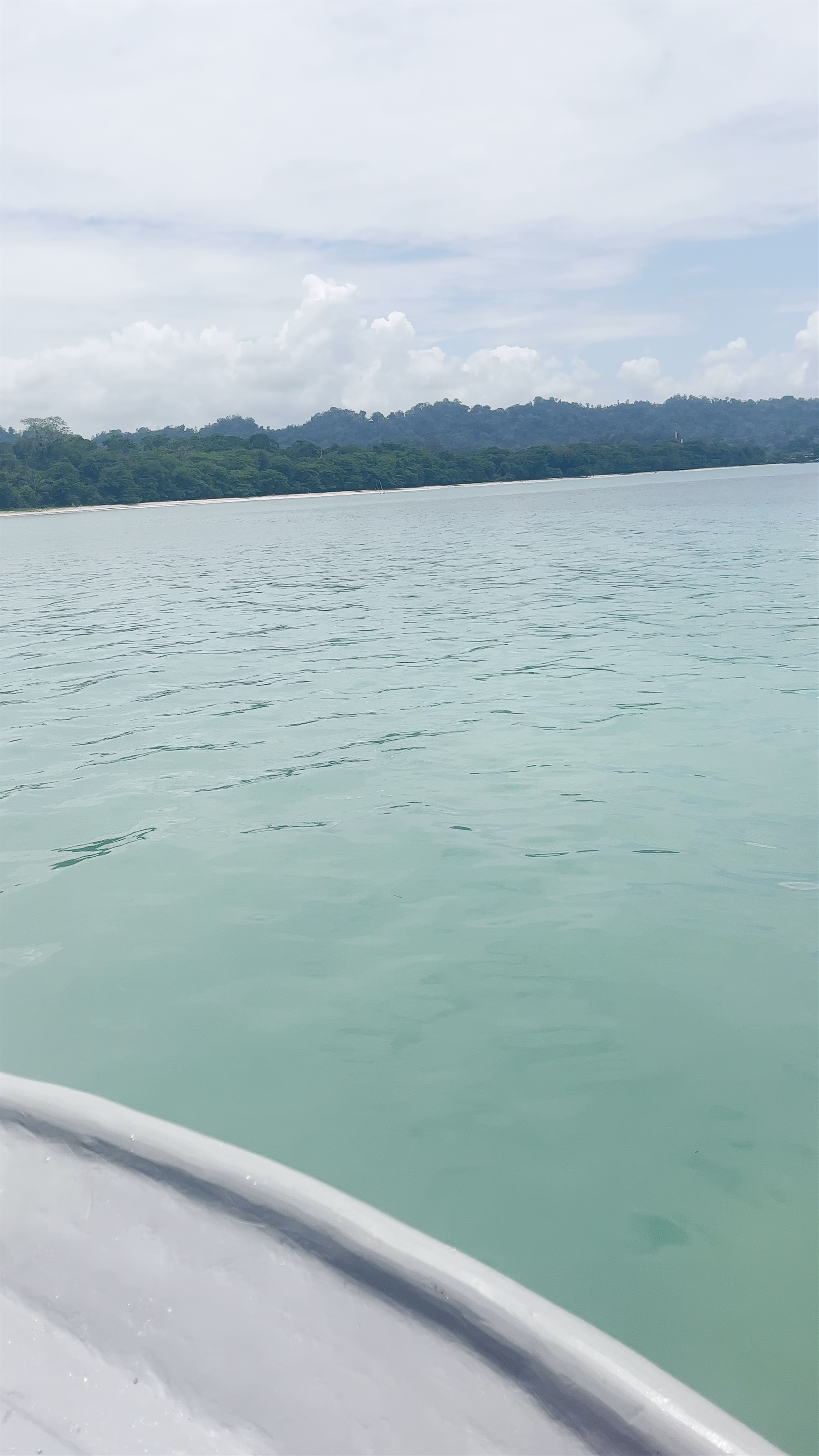 Serene Coastal Journey at Parque Nacional Cahuita Sector Puerto Vargas, Costa Rica