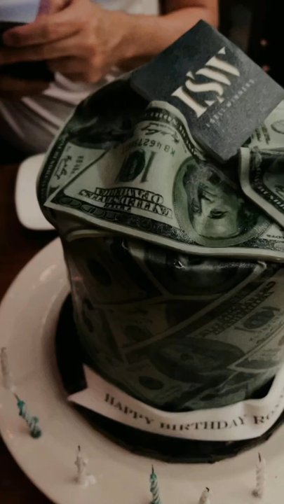 The Cake Stash Austin  - Money themed cake - Custom Cakes Near Me