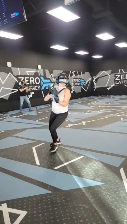 Axe Escape Axe Throwing  - This VR is awesome!!  "Outbreak". - Axe Throwing Near Me - San Antonio, Texas