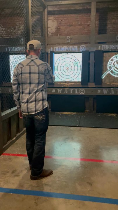 The Depot Axe Throwing Lounge - Bullseye - Bars Near Me - Wichita Falls, Texas