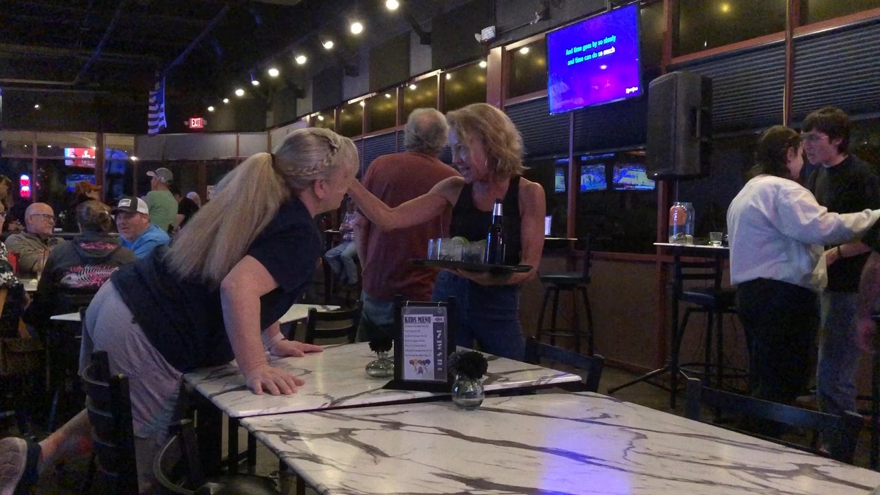 Azool Bar & Grill - Karen is the best server! Just one of the amazing singers from Tuesday Karaoke night. Blown away from the talent! - American Near Me - Phoenix, Arizona