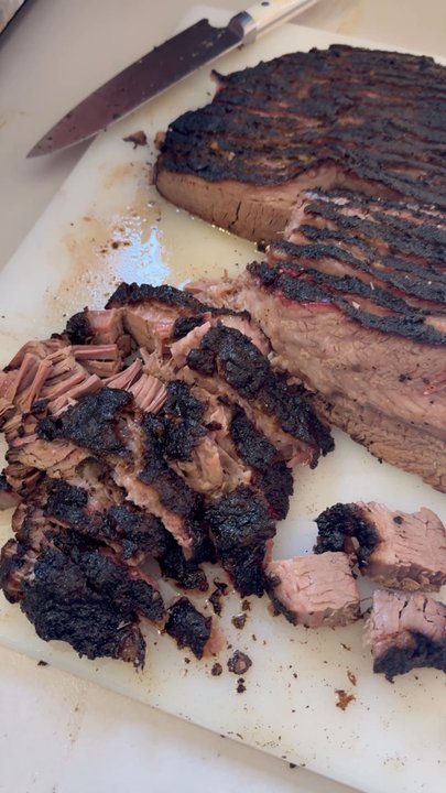 Galindo BBQ - Brisket ! It's so tender even the fat parts melt in your mouth! Seriously the best brisket! - Caterers Near Me