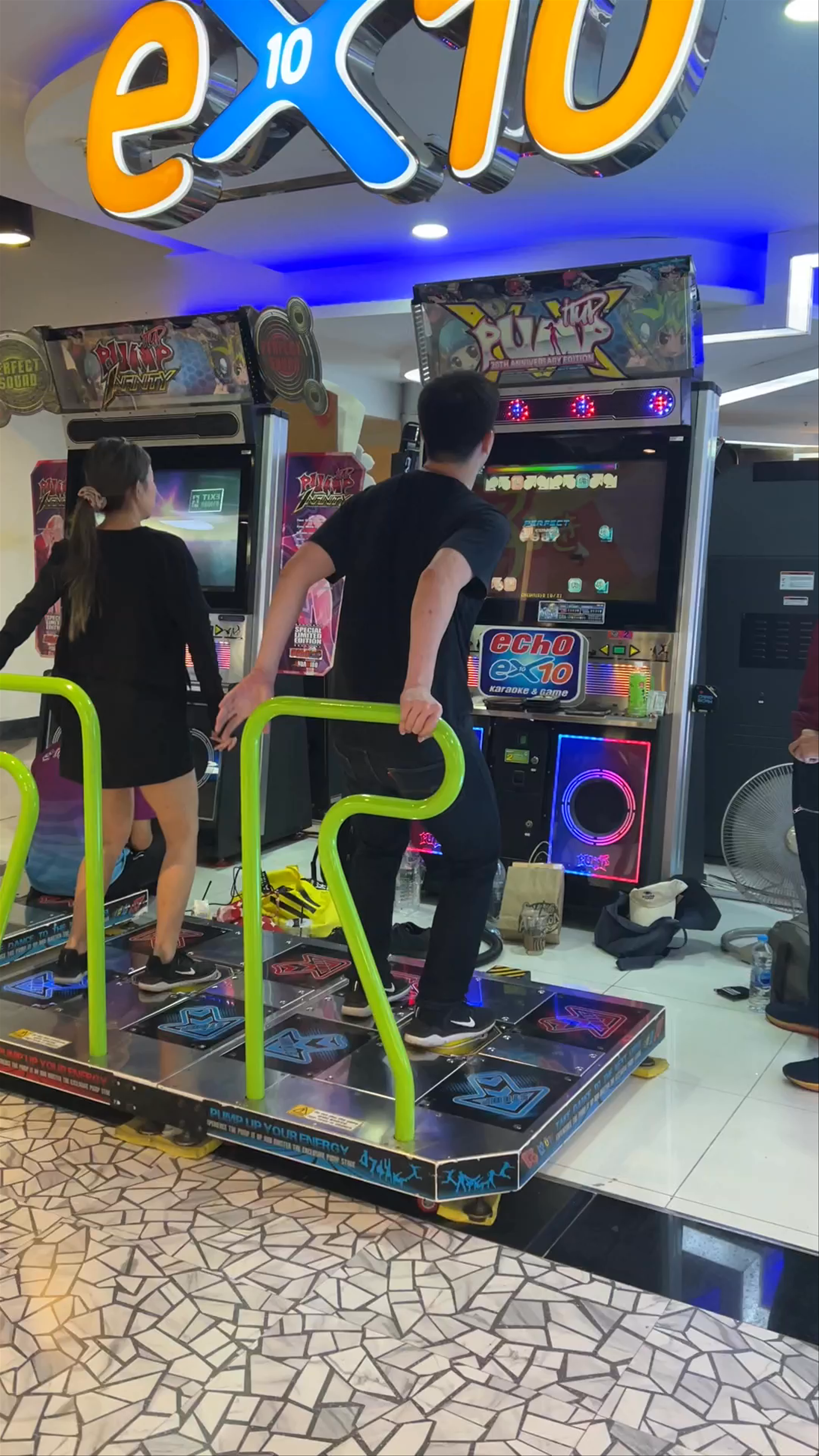 Exciting Dance Arcade Fun at HERO CITY Game Center in Bangkok