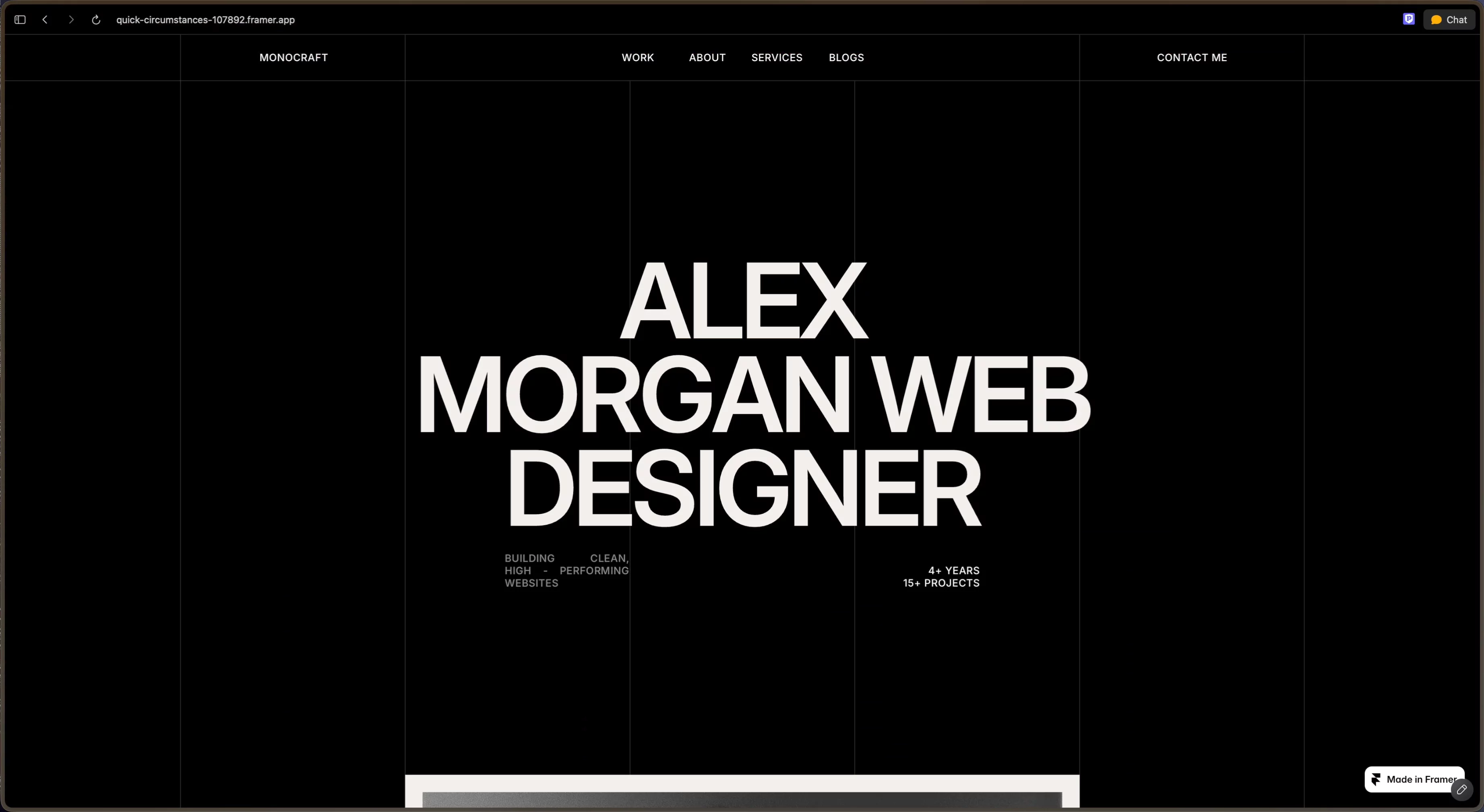 🎉 Giveaway Alert! 🎉To celebrate MonoCraft, I’m giving away 10 free copies of my $99 Framer template.Giveaway is on X only for next 48 hoursX post link: https://x.com/dhiraj_design/status/2102397729075069131Template preview: https://quick-circumstances-107892.framer.app/