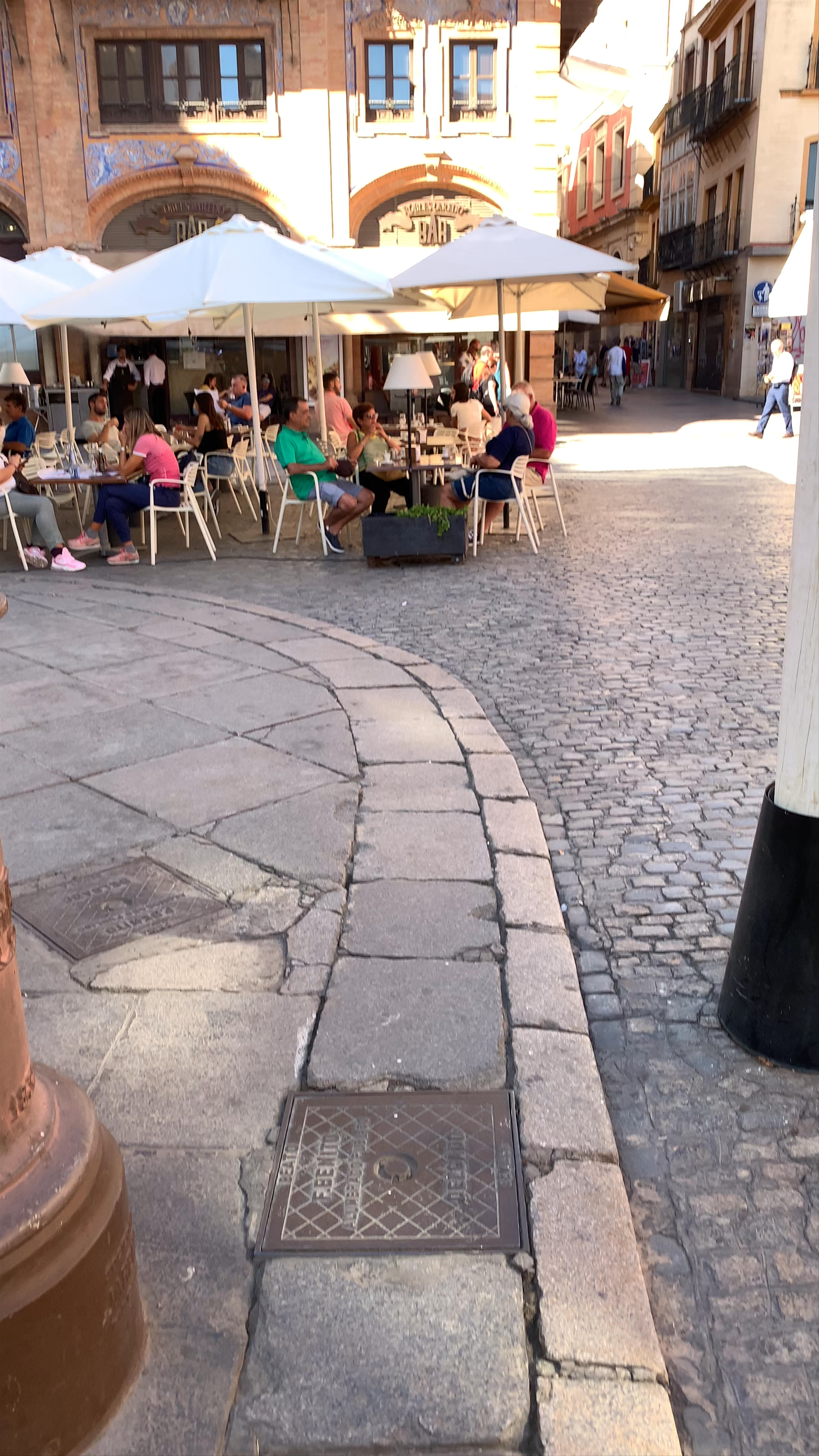 Sunny Afternoon at Plaza de la Alfalfa, Seville