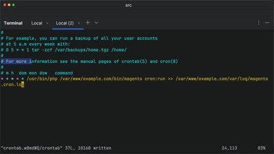 Process scheduled tasks with Cron using CLI in Magento