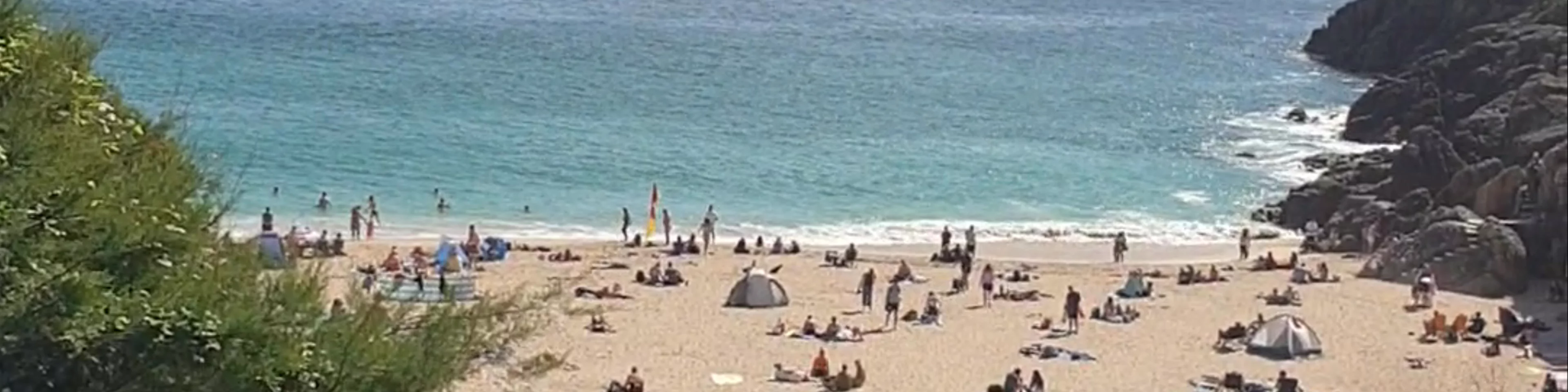 Porthcurno Beach