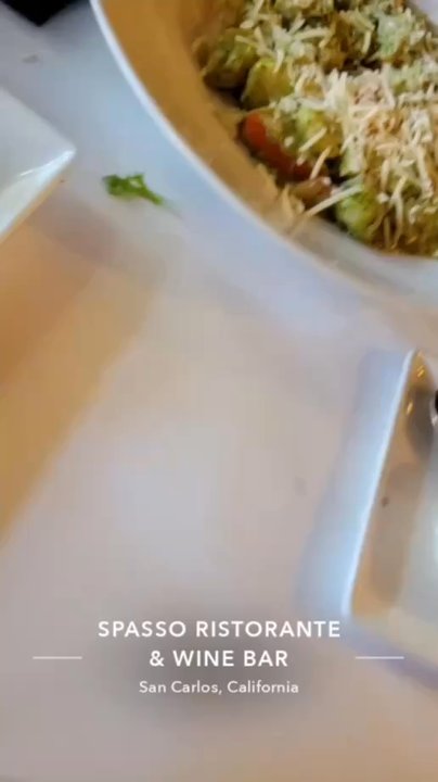 Spasso Ristorante  - Pesto Gnocchi was - Italian Near Me - San Carlos, California