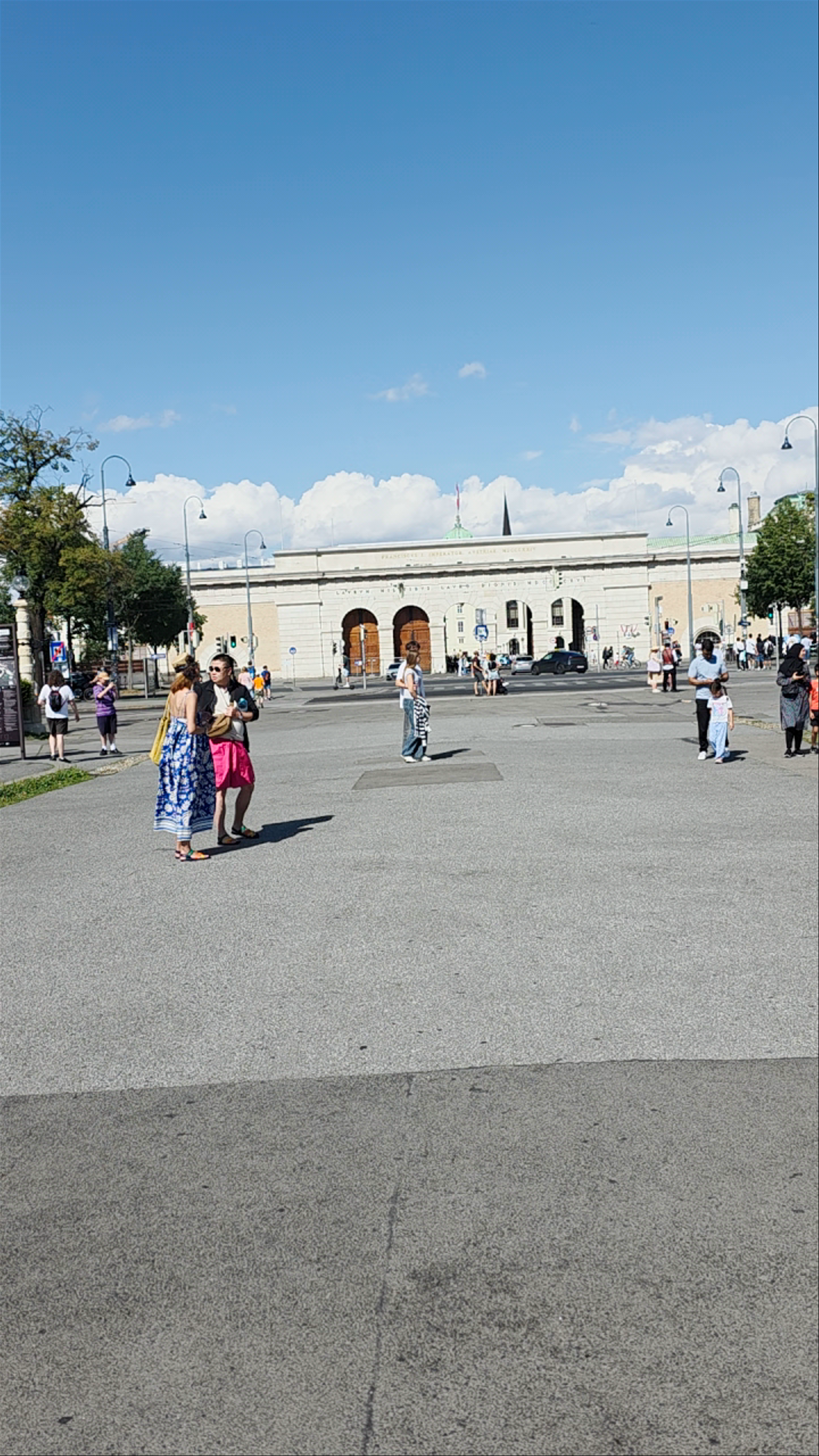 Strolling through Maria-Theresien-Platz: Architectural Grandeur and Vibrant City Life in Vienna