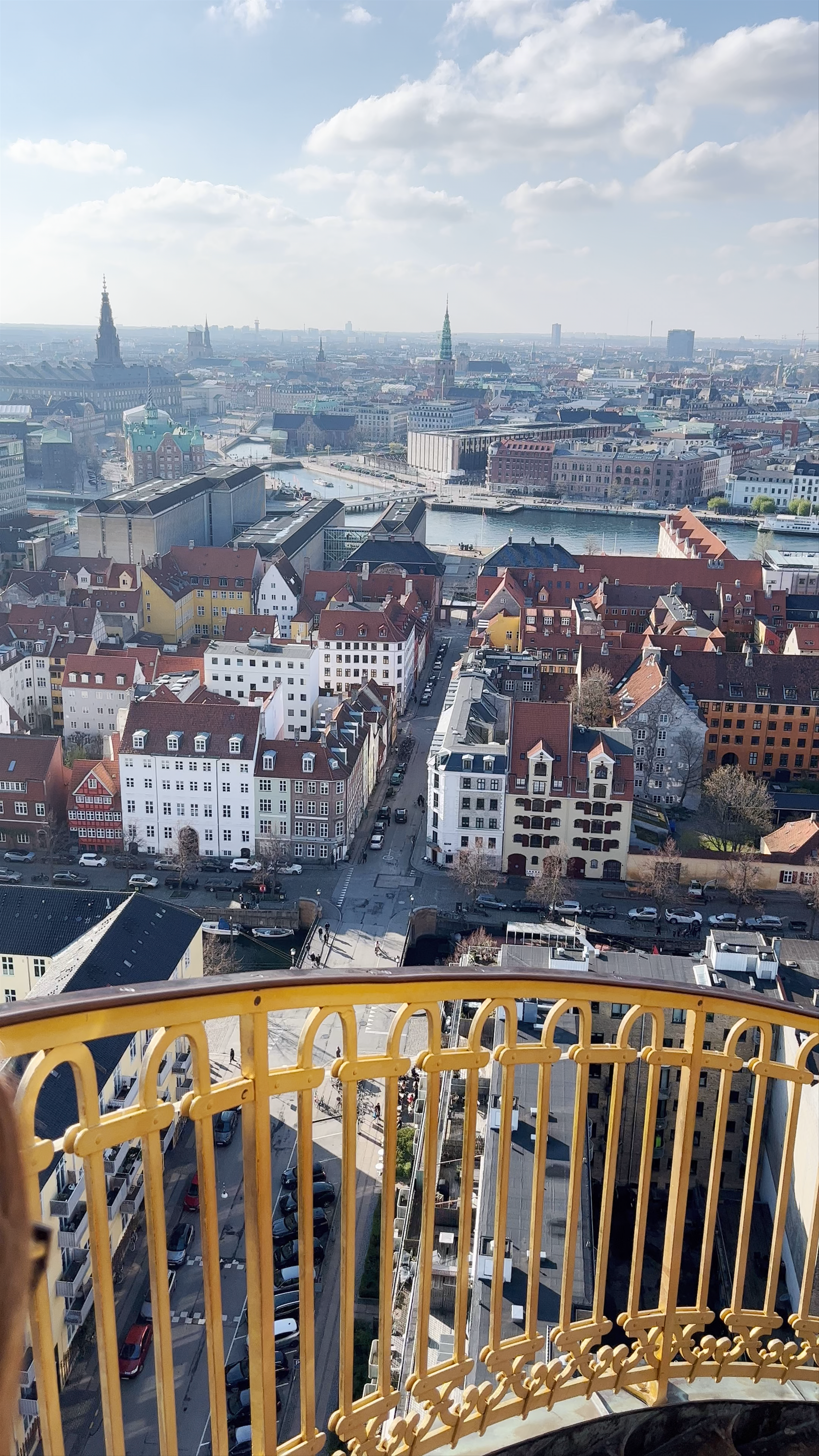 Breathtaking City Views from Church of Our Saviour, Copenhagen