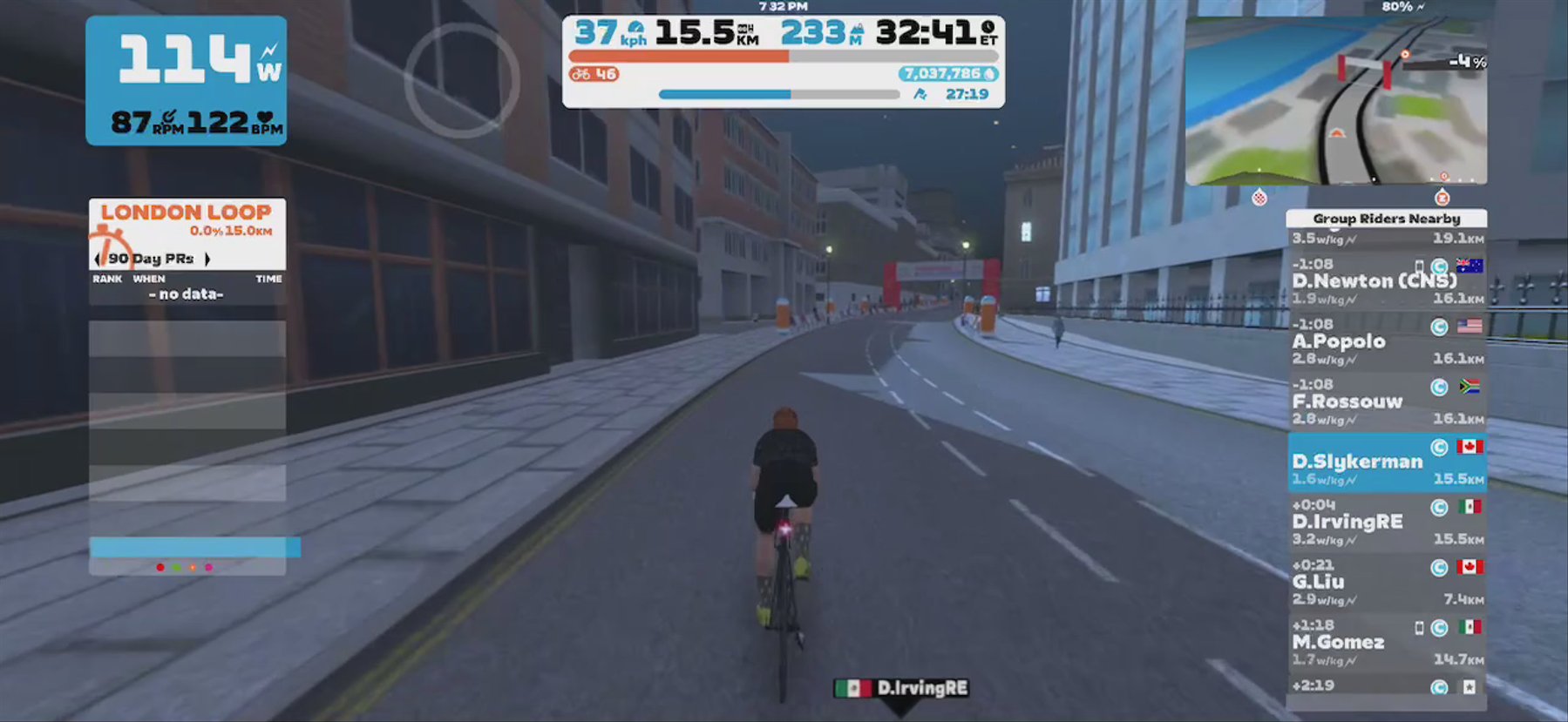 Zwift - Group Ride: bet-at-home Midweek Ride (C) on London Loop in London