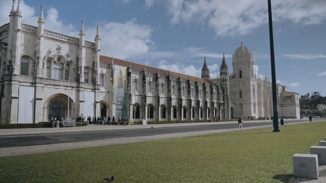 The Jeronimos Monastery in Lisbon