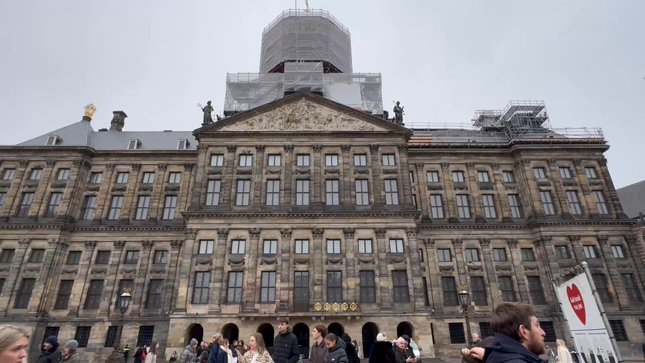 Dam Square - Dam Square bustling with weekend activities - Landmarks & Historical Buildings Near Me - Amsterdam, New Hampshire