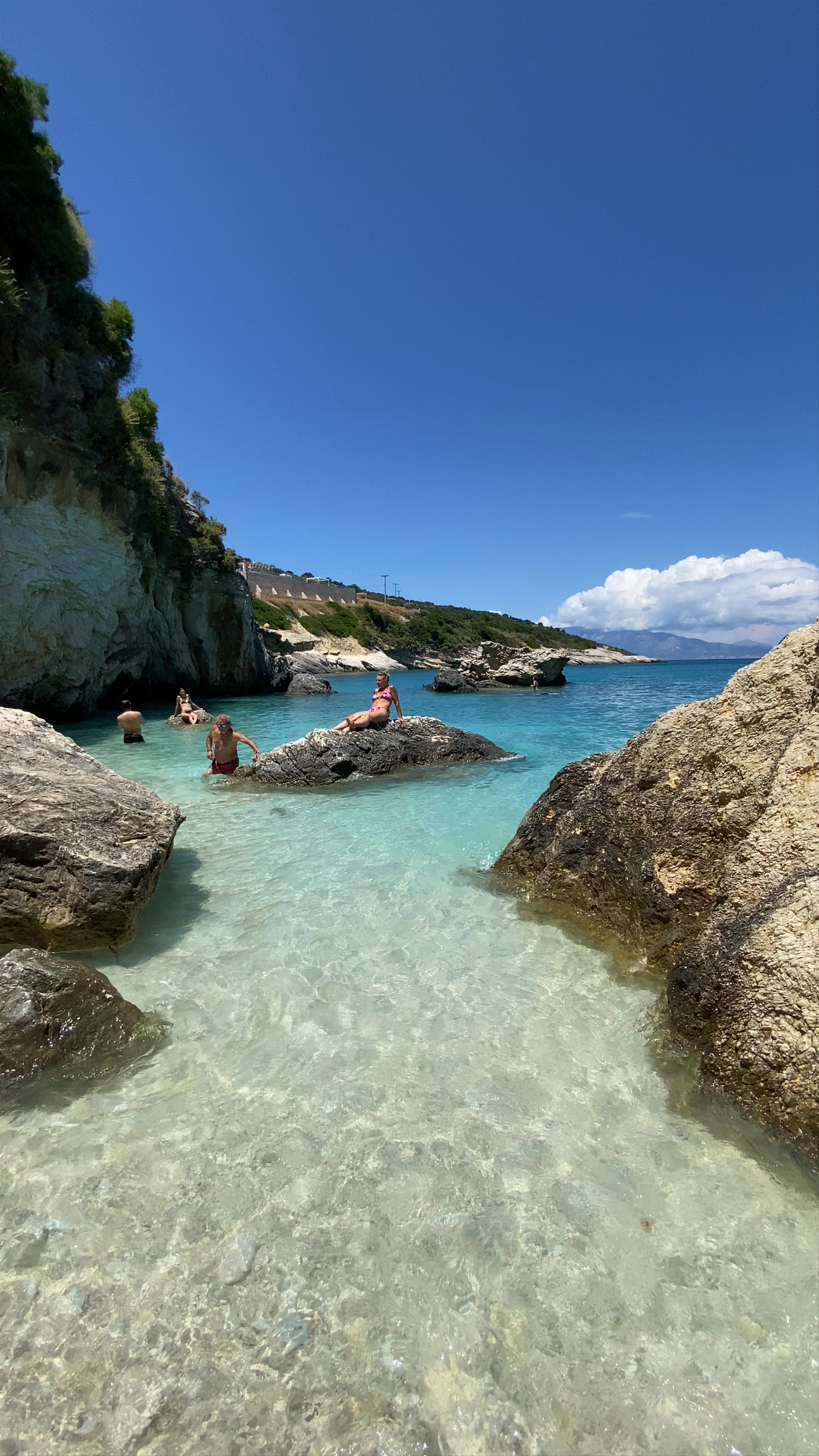 Xigia Beach: Natural Sulfur Springs and Crystal Waters in Elation, Greece