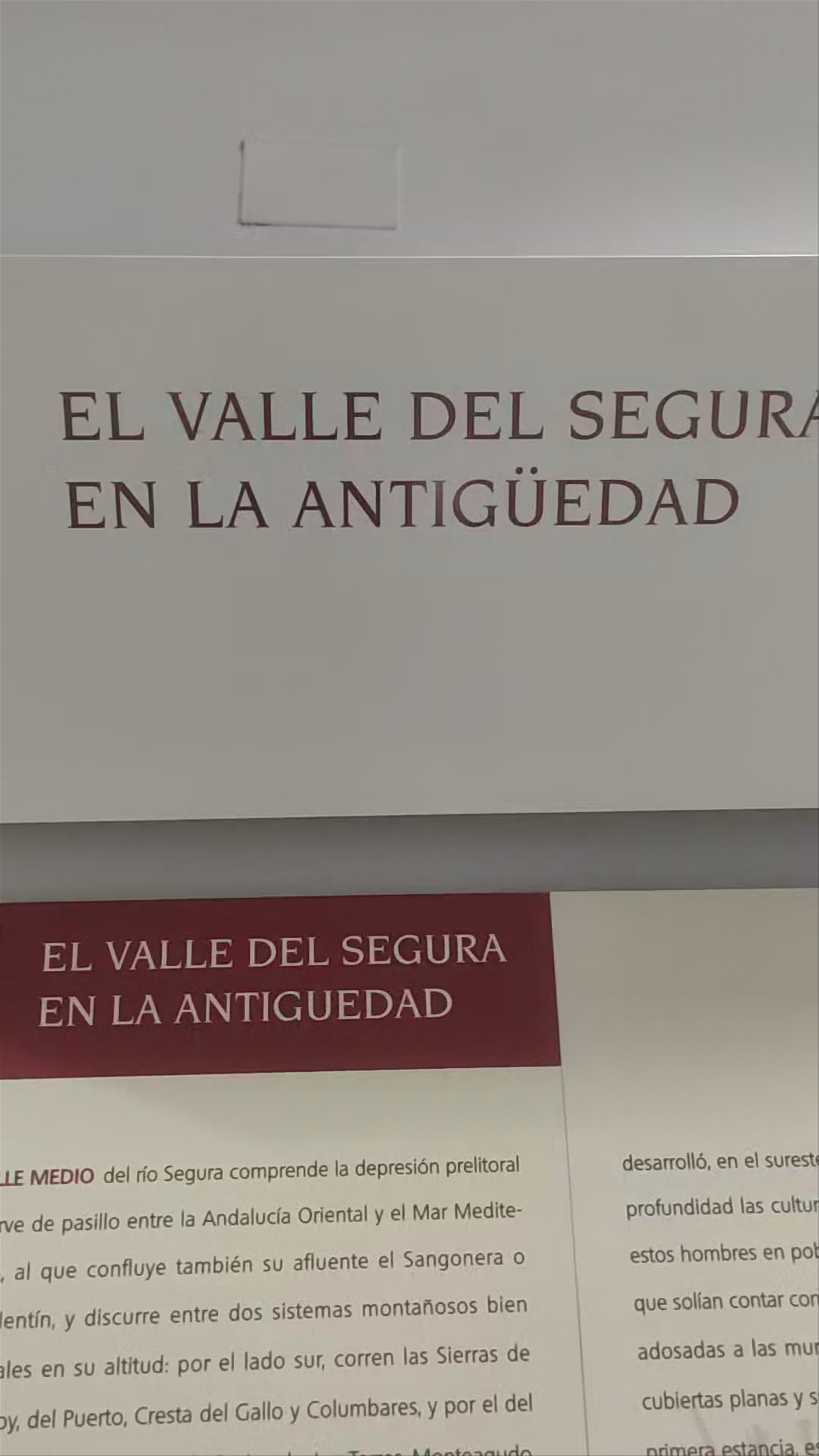 Museum of the City - Ancient Segura Valley Exhibition in Murcia, Spain