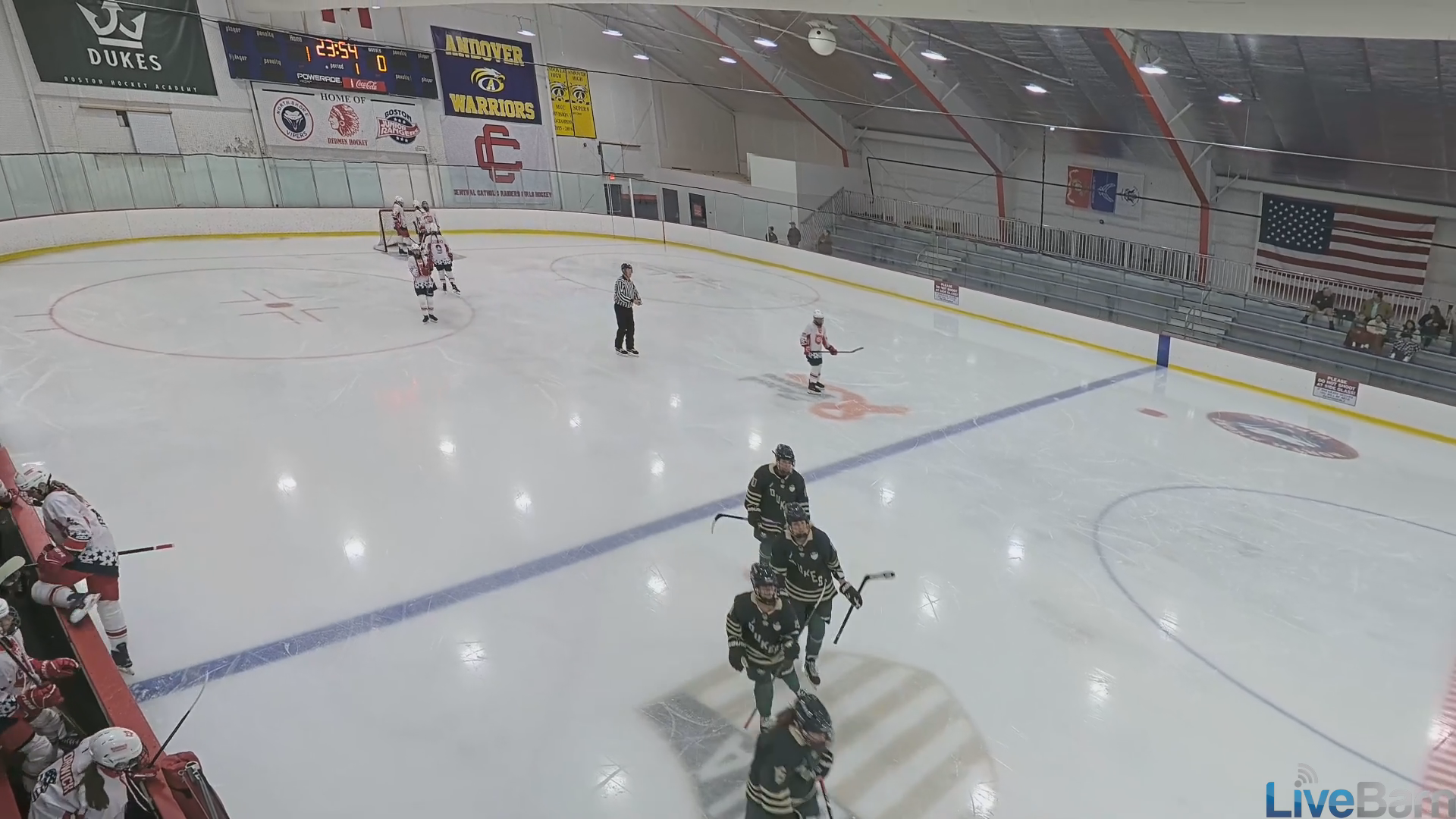 Paris Bernard's Thunderous Slap Shot from the Blue Line!