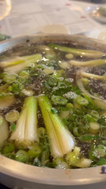 Stone Pho - Love how the pho  came in this  stone bowl that keeps the broth piping, hot and steamy throughout the meal - Vietnamese Near Me - Blaine, Minnesota
