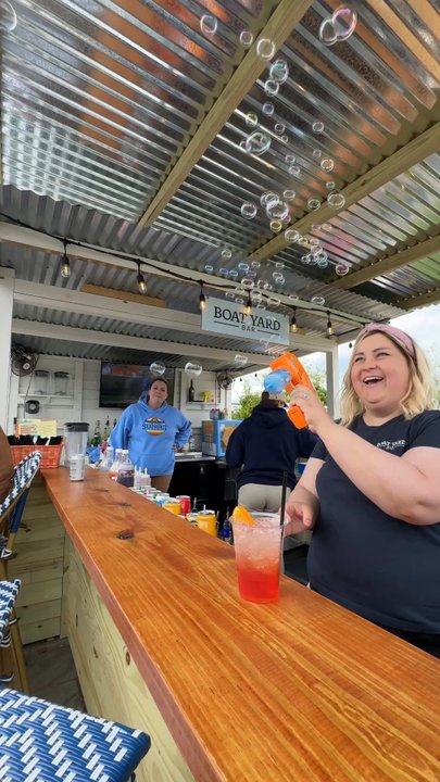 Sunset Cove - Bubbles Up drink - Cafes Near Me - Portsmouth, Rhode Island