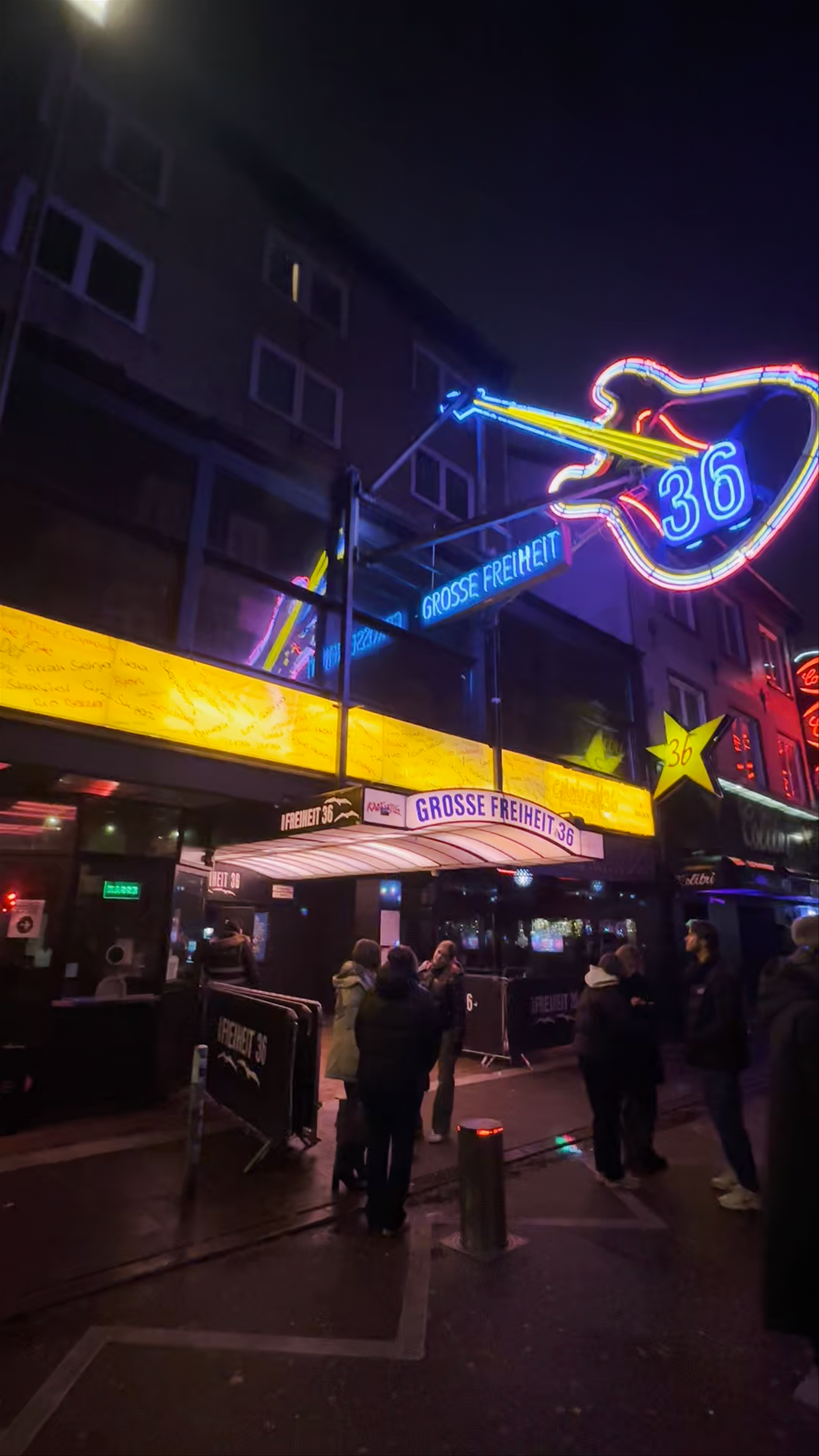 Nightlife at Große Freiheit 36: Hamburg's Neon-Pulse Music Scene