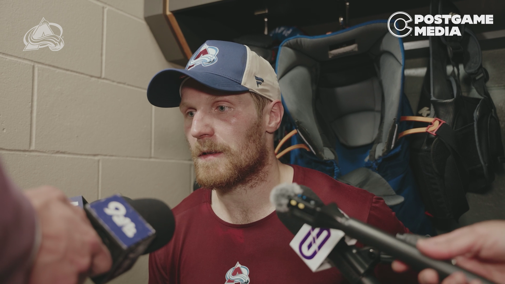 Landeskog Interview After Game 4 Win vs. Wild · May 11, 2026