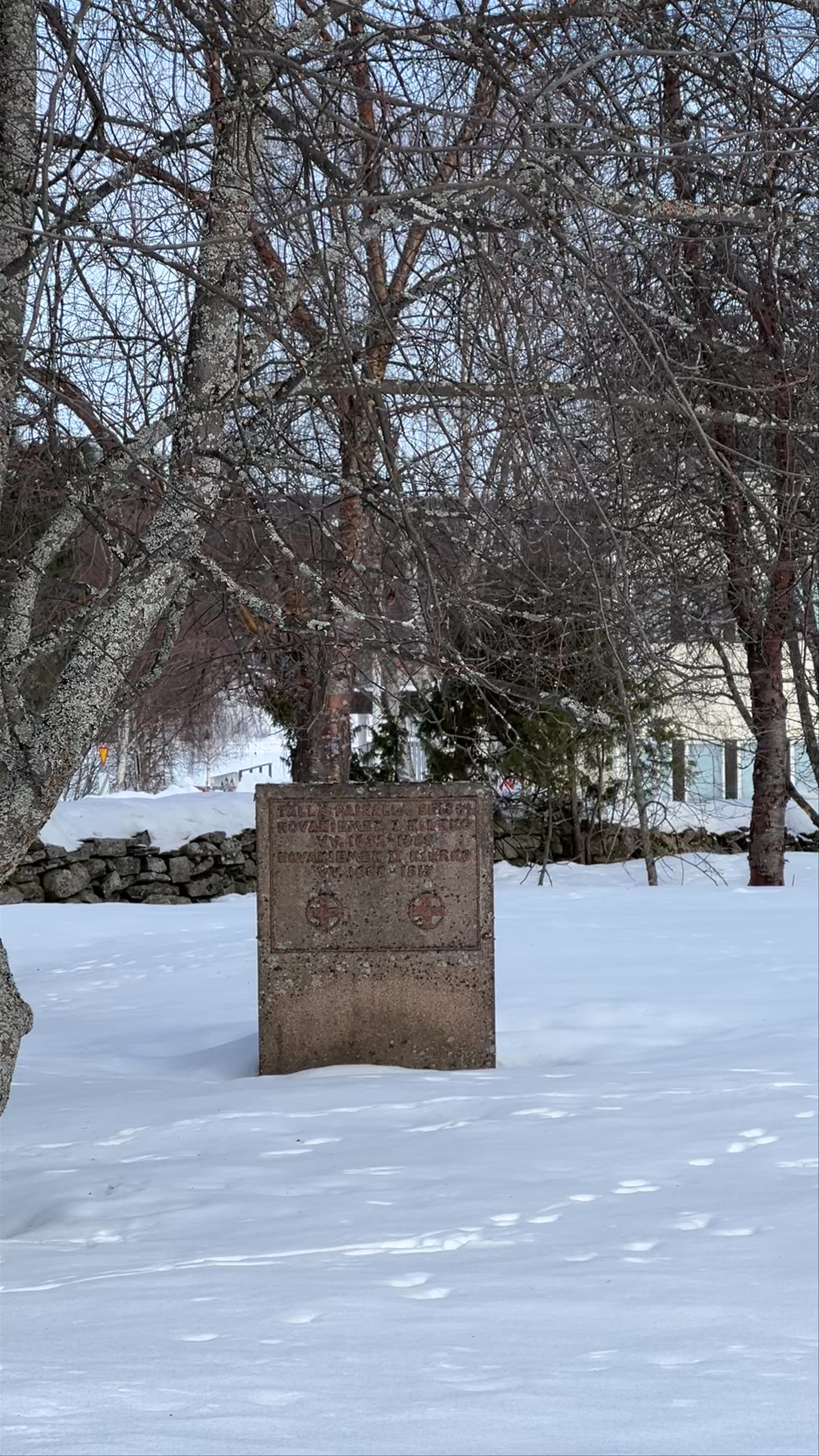 Rovaniemi II Cemetery: A Serene Winter Walk in Lapland