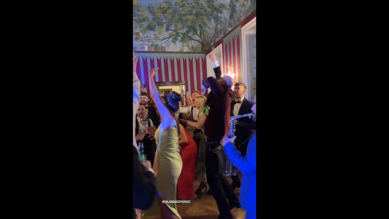 The Milan Saxophonist @ Hotel Villa Cipressi 2026 - video 2