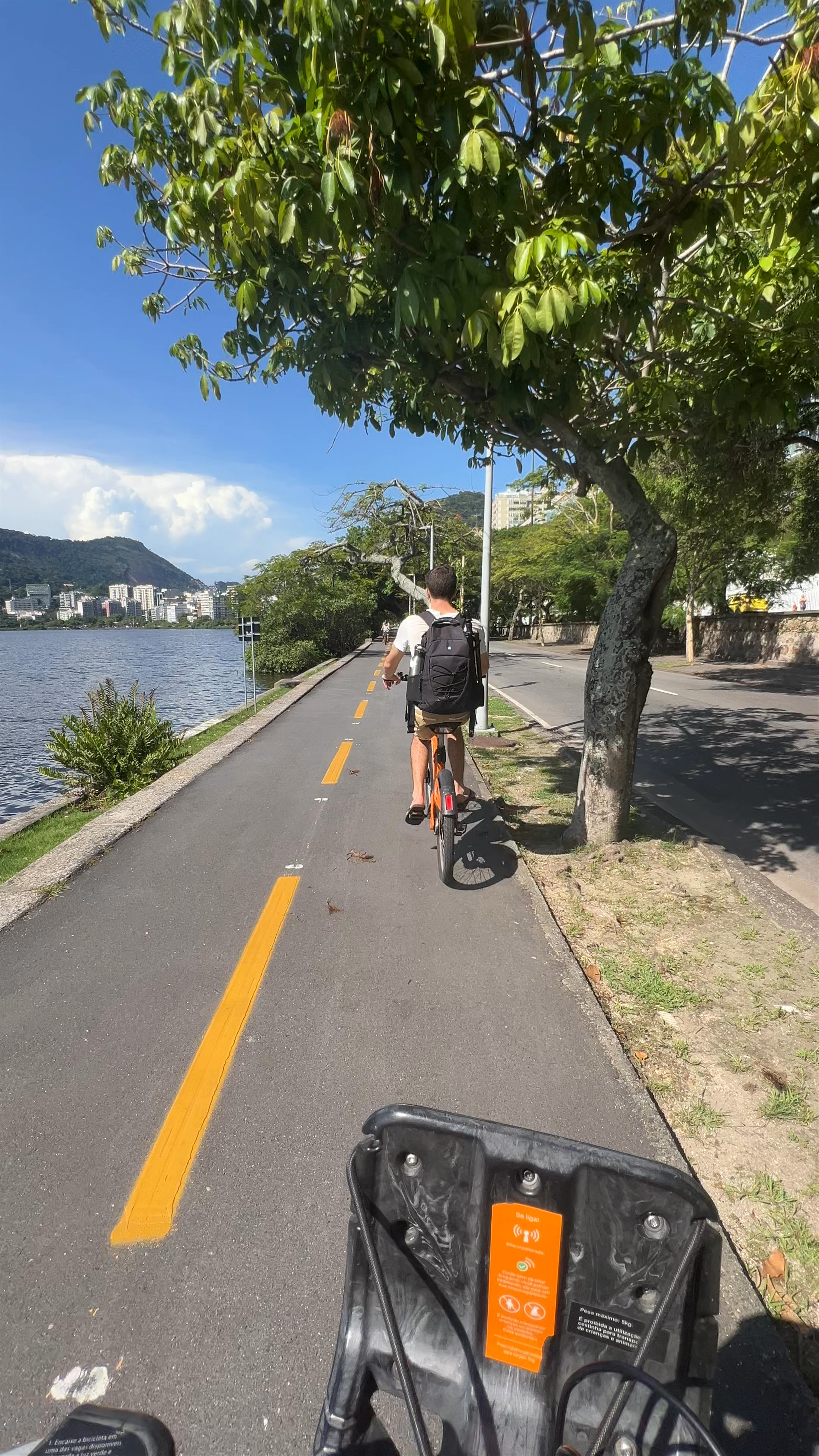 Biking Along Lagoa Rodrigo de Freitas: Stunning Views in Rio de Janeiro