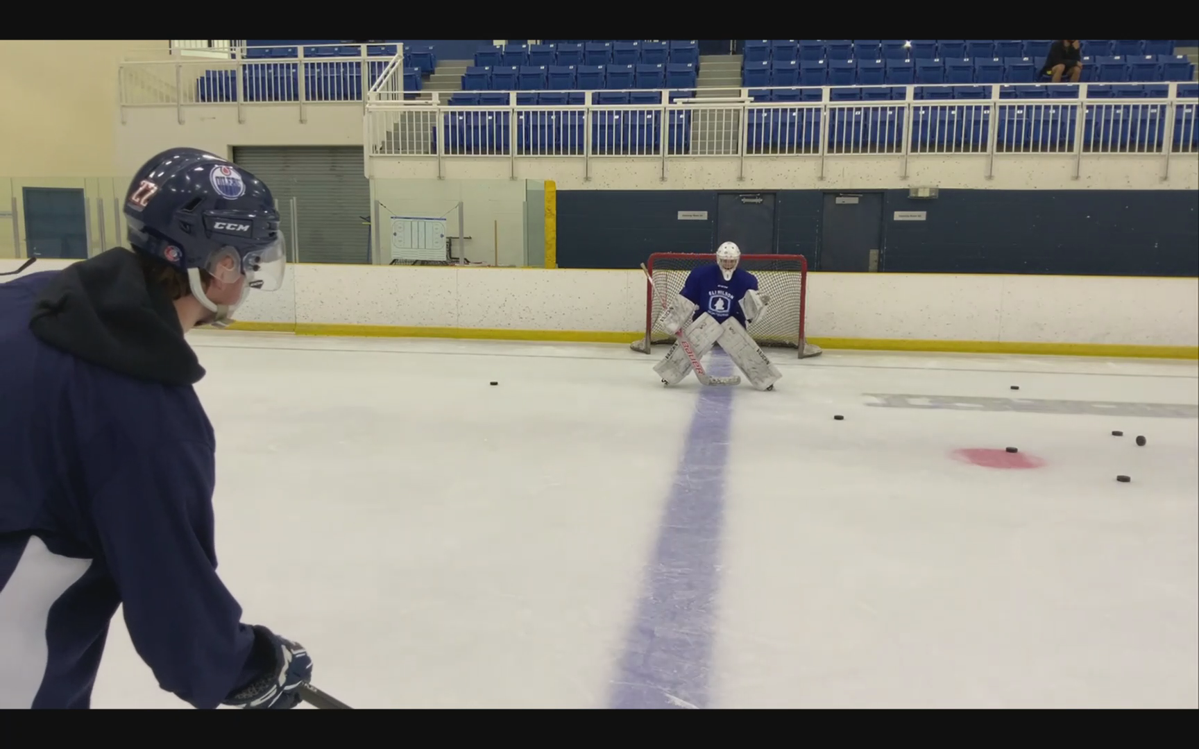 Kai Stolee with excellent structure at Eli Wilson Development Camp