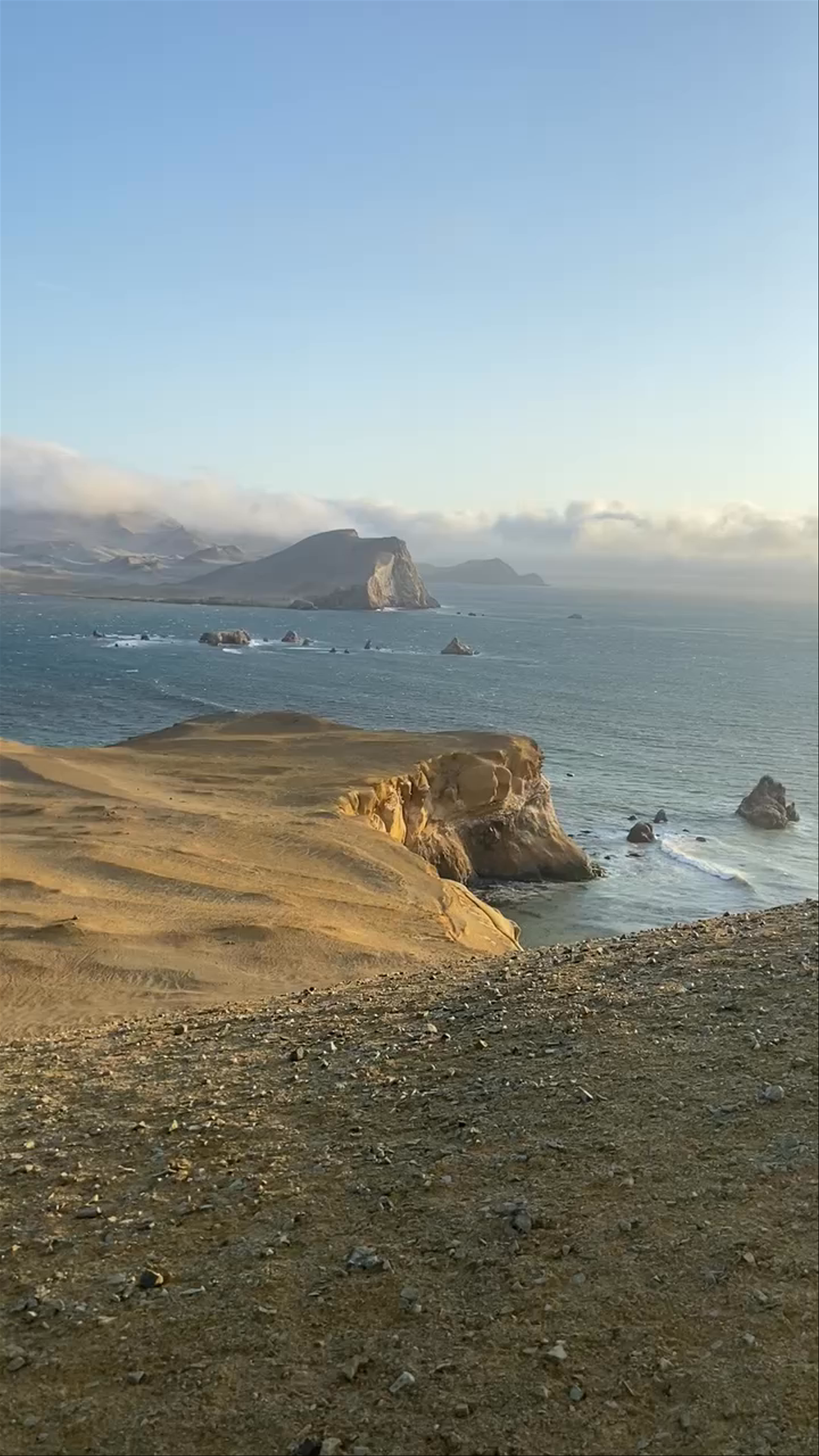 Breathtaking Coastal Vistas at Paracas National Reserve, Peru