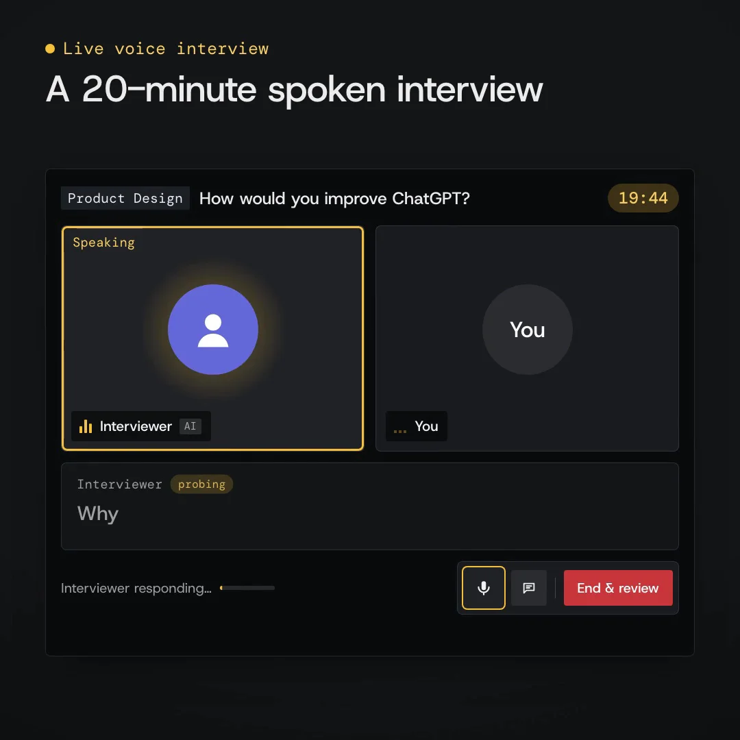 NextPM — AI interviews for product managers image 1
