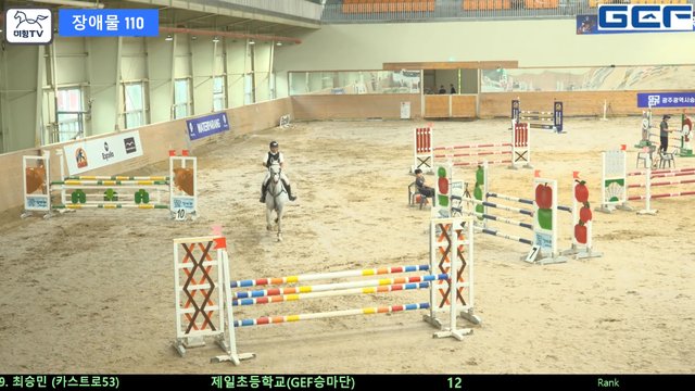최승민 (카스트로 (카스트로53)) — 제2회 경기도체육회장배 전국승마대회 兼 제107회 전국체육대회 경기도 대표선수 선발전 (장애물) · 장애물 110cm