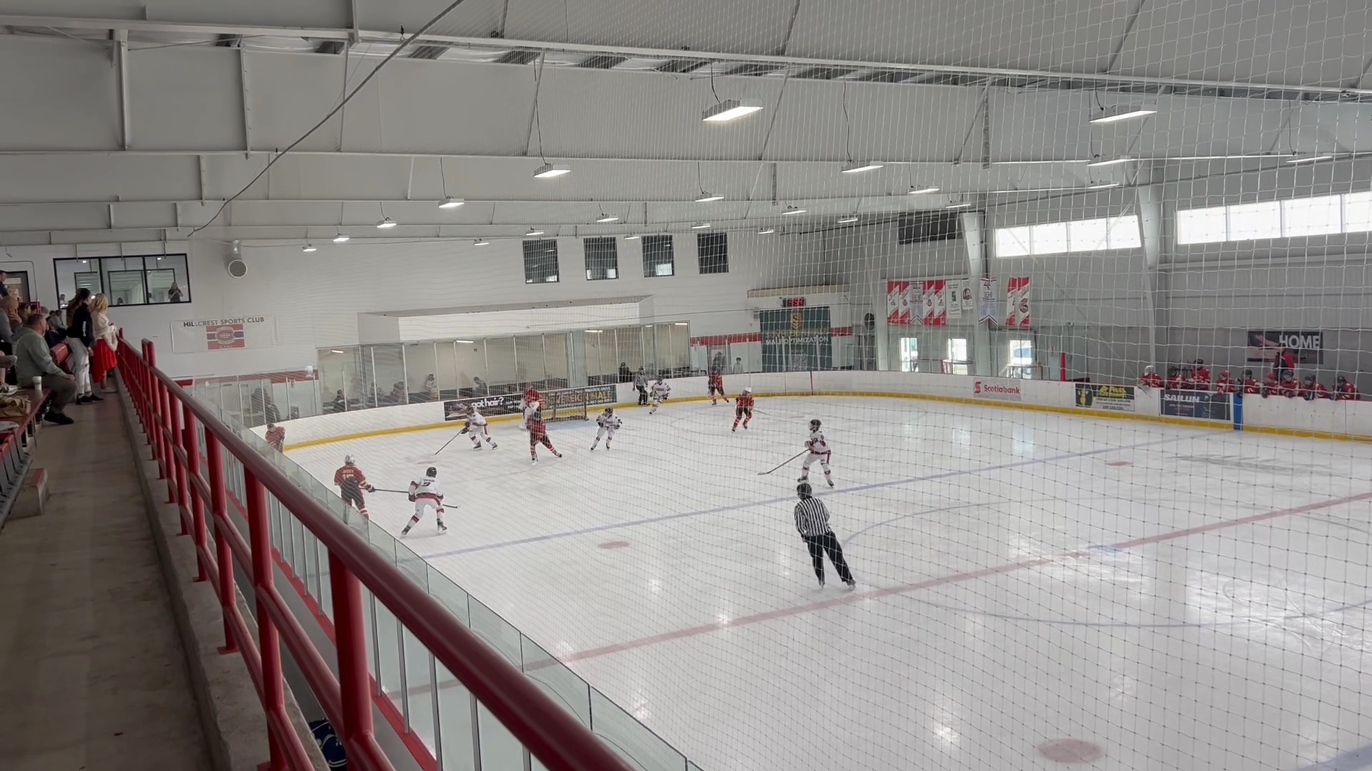 Hudson Simon: Left side defender (white) at All-Star Showcase Toronto, CN