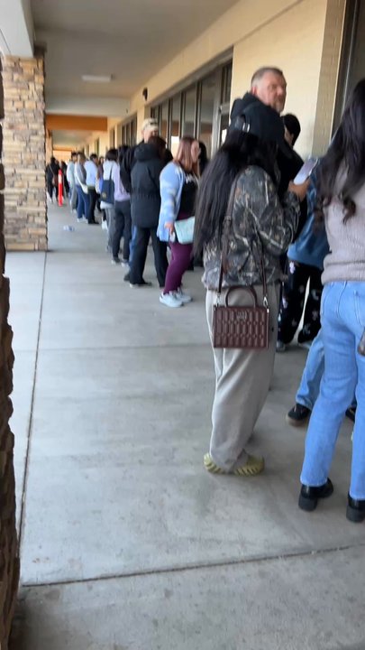 Daiso - Line on opening day - Discount Store Near Me - Aurora, Colorado
