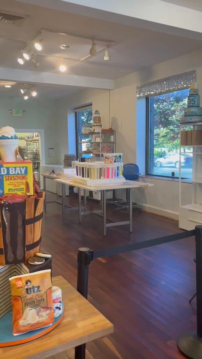 Charm City Cakes - A glimpse of the interior - Cooking Classes Near Me - Baltimore, Maryland