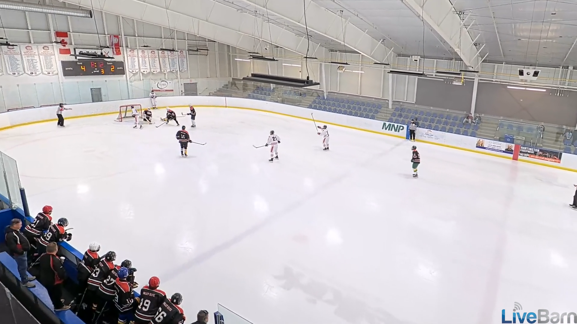 Caleb Doyle's Impressive Setup Leads to Easy Goal | Port Hope Panthers Jr C | RELM Jr Prospects