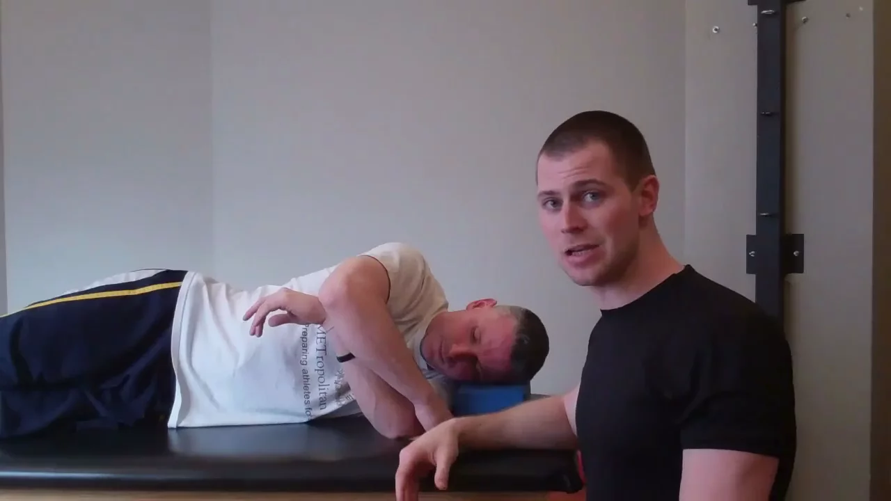 Posterior Shoulder Stretch: Sleeper Stretch