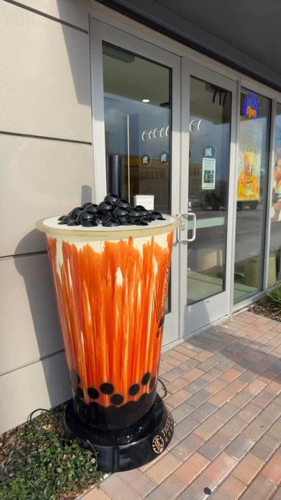 Tiger Sugar - The entrance is soo cute - Coffee & Tea Near Me - Orlando, Florida