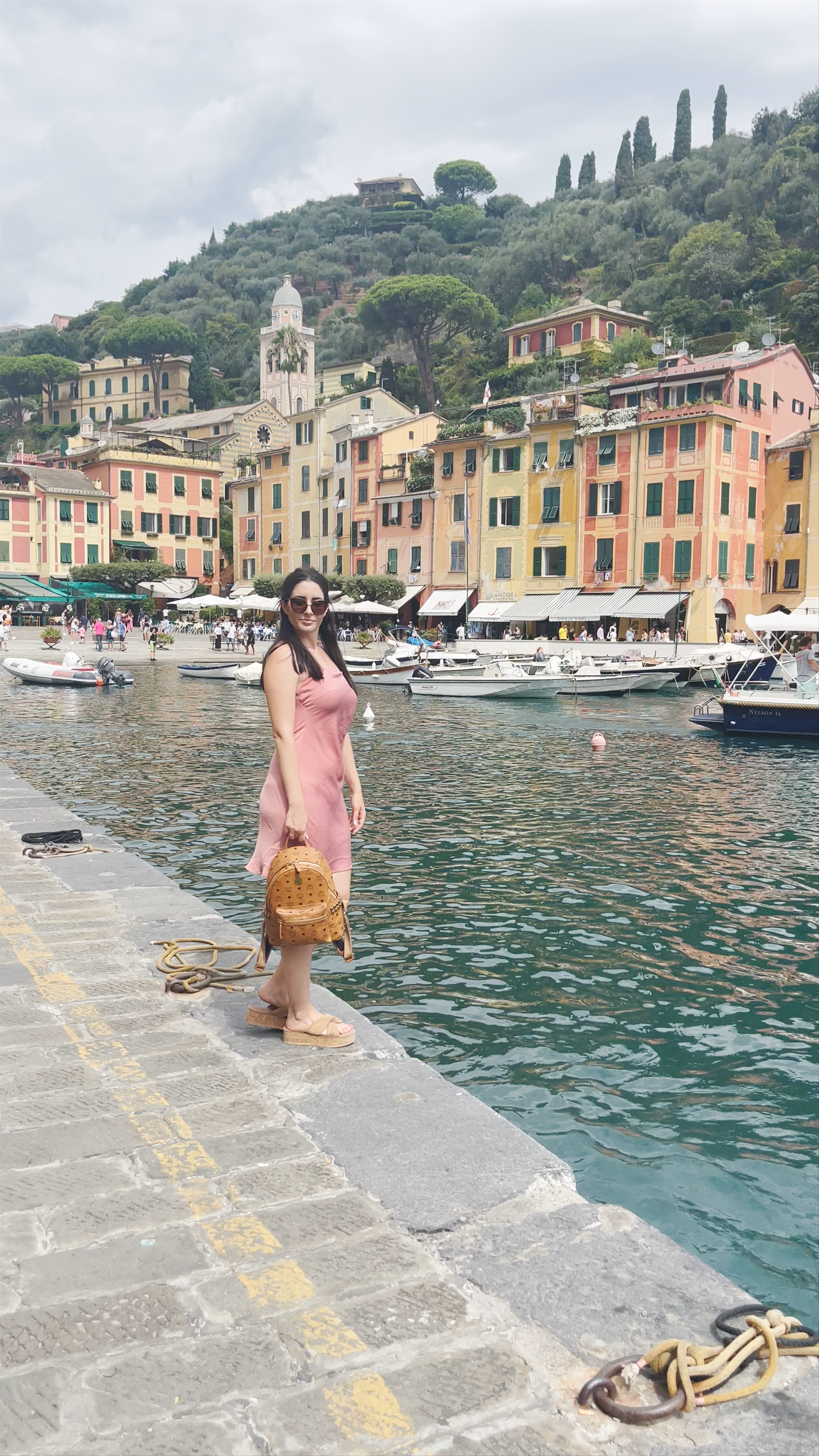 Enchanting Portofino Harbour Stroll in Liguria, Italy